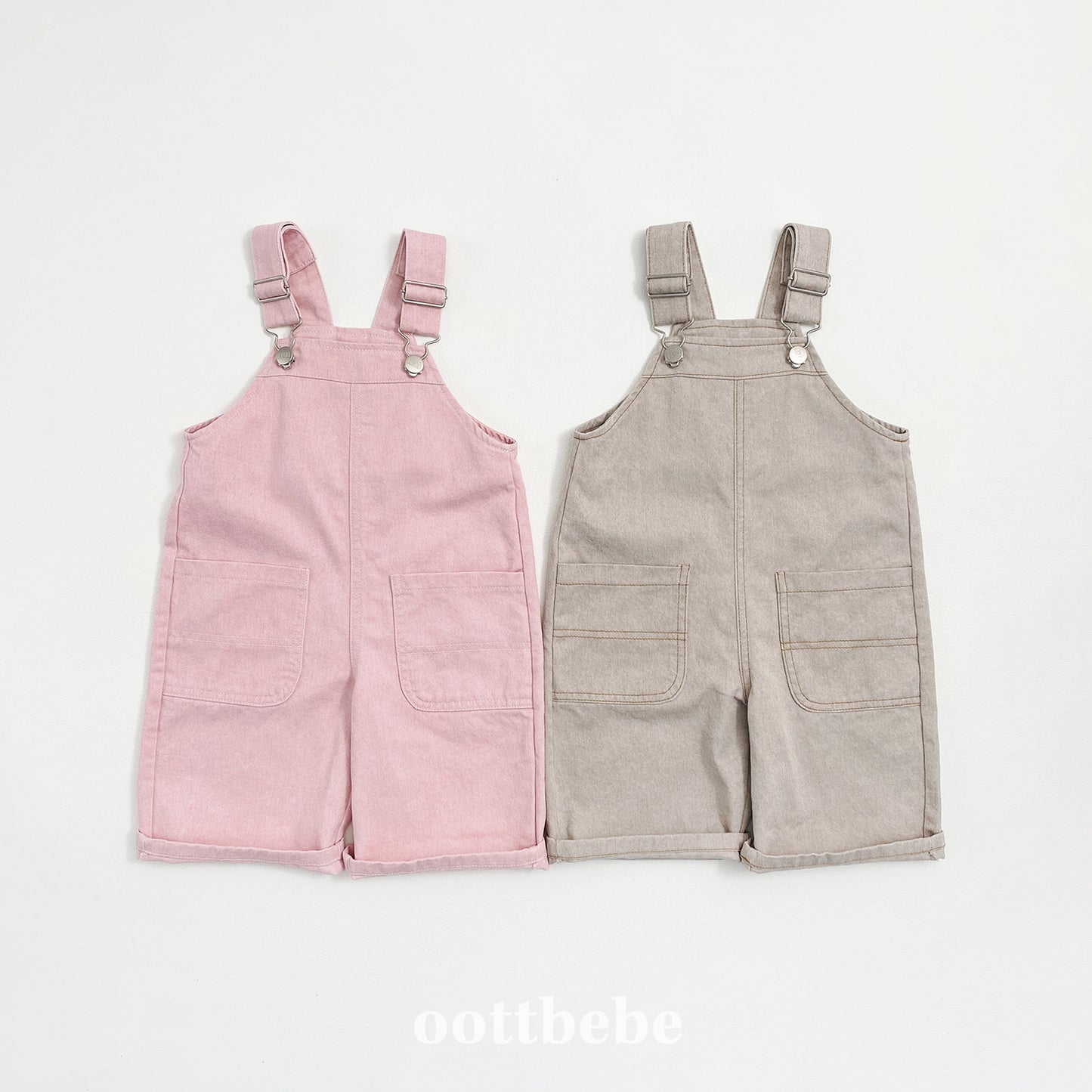 Grain Washed Overalls