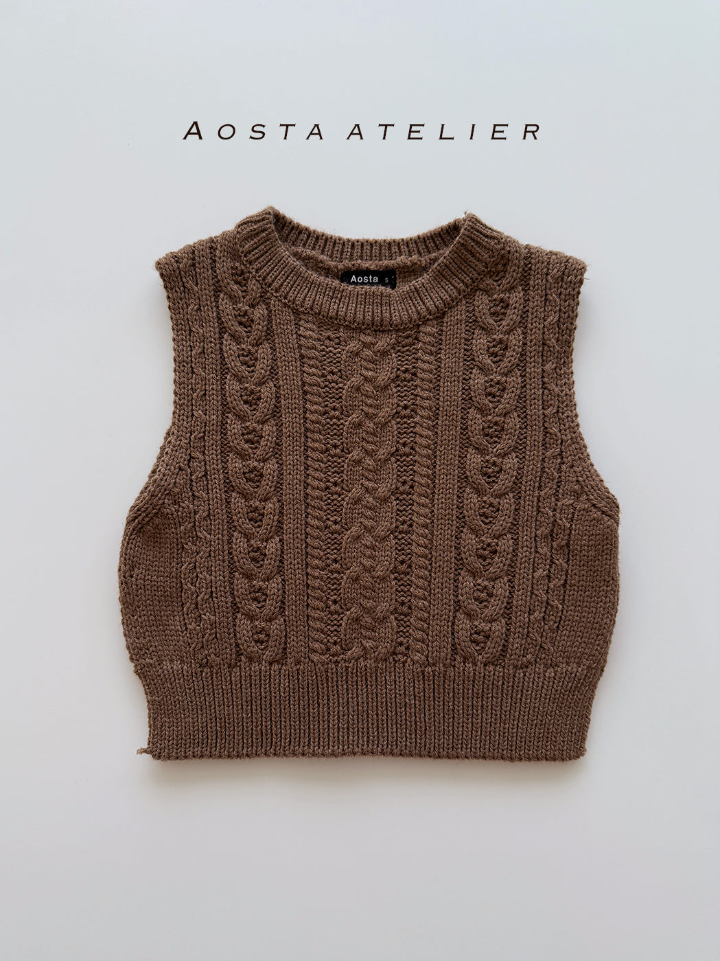 Knit vest
