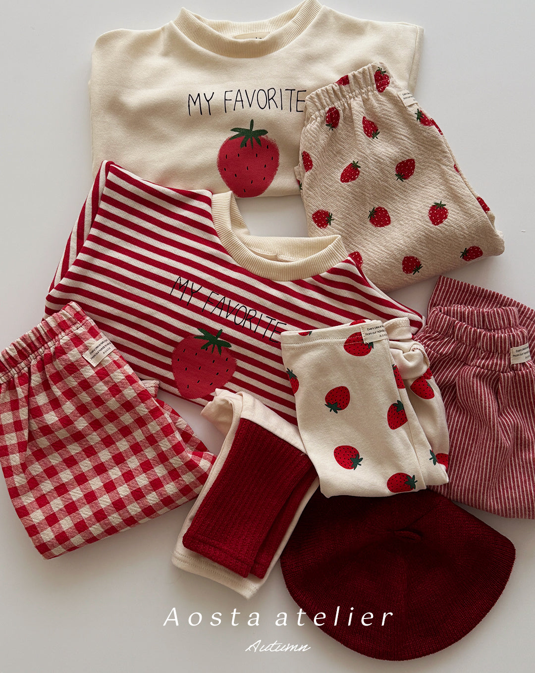 Strawberry leggings