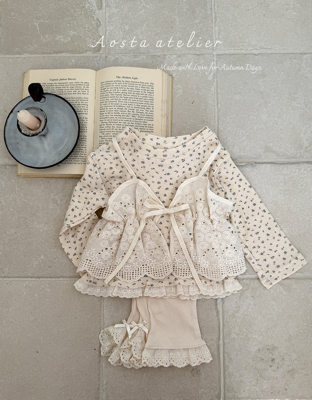 Lace Ribbon Vest