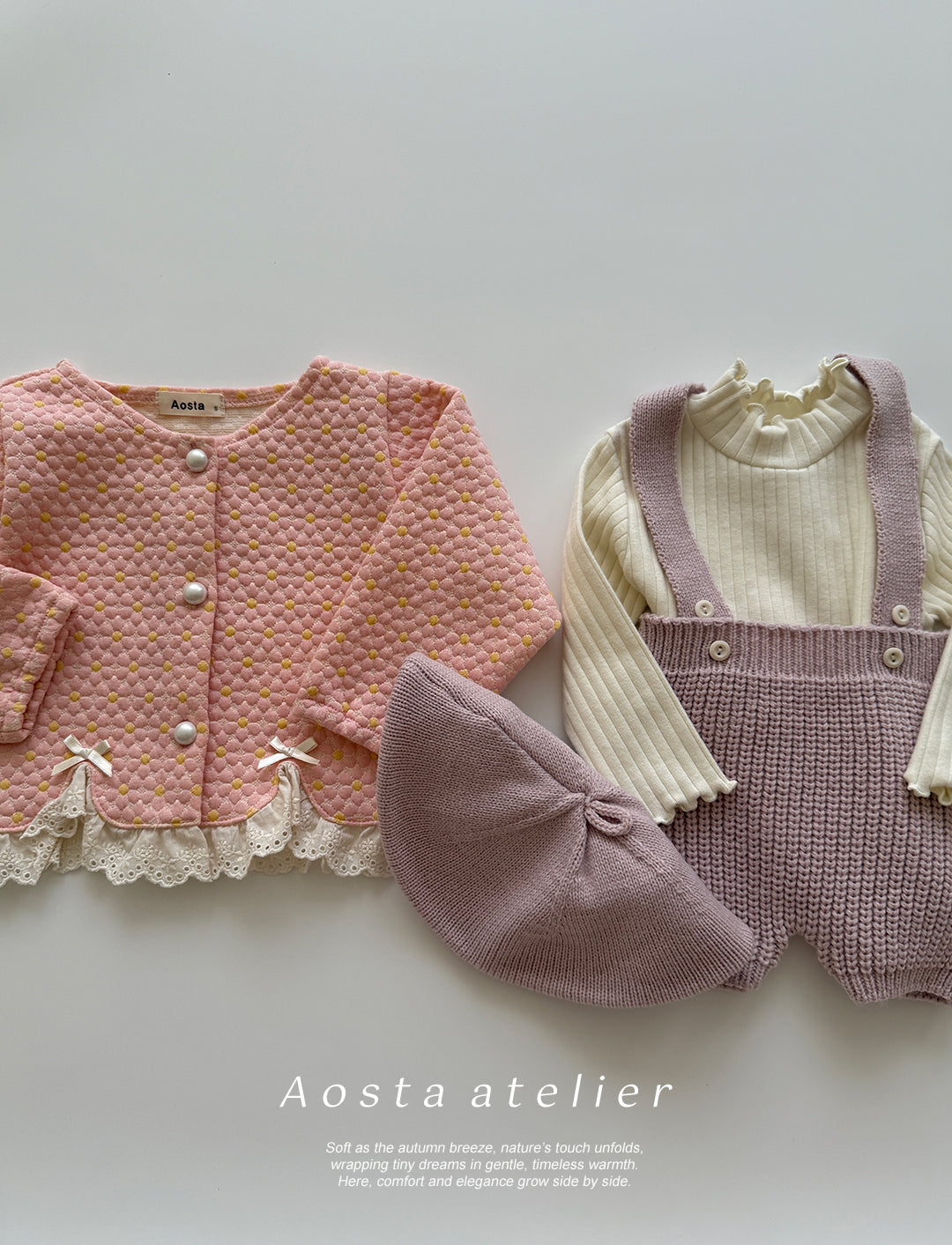 Knit overalls