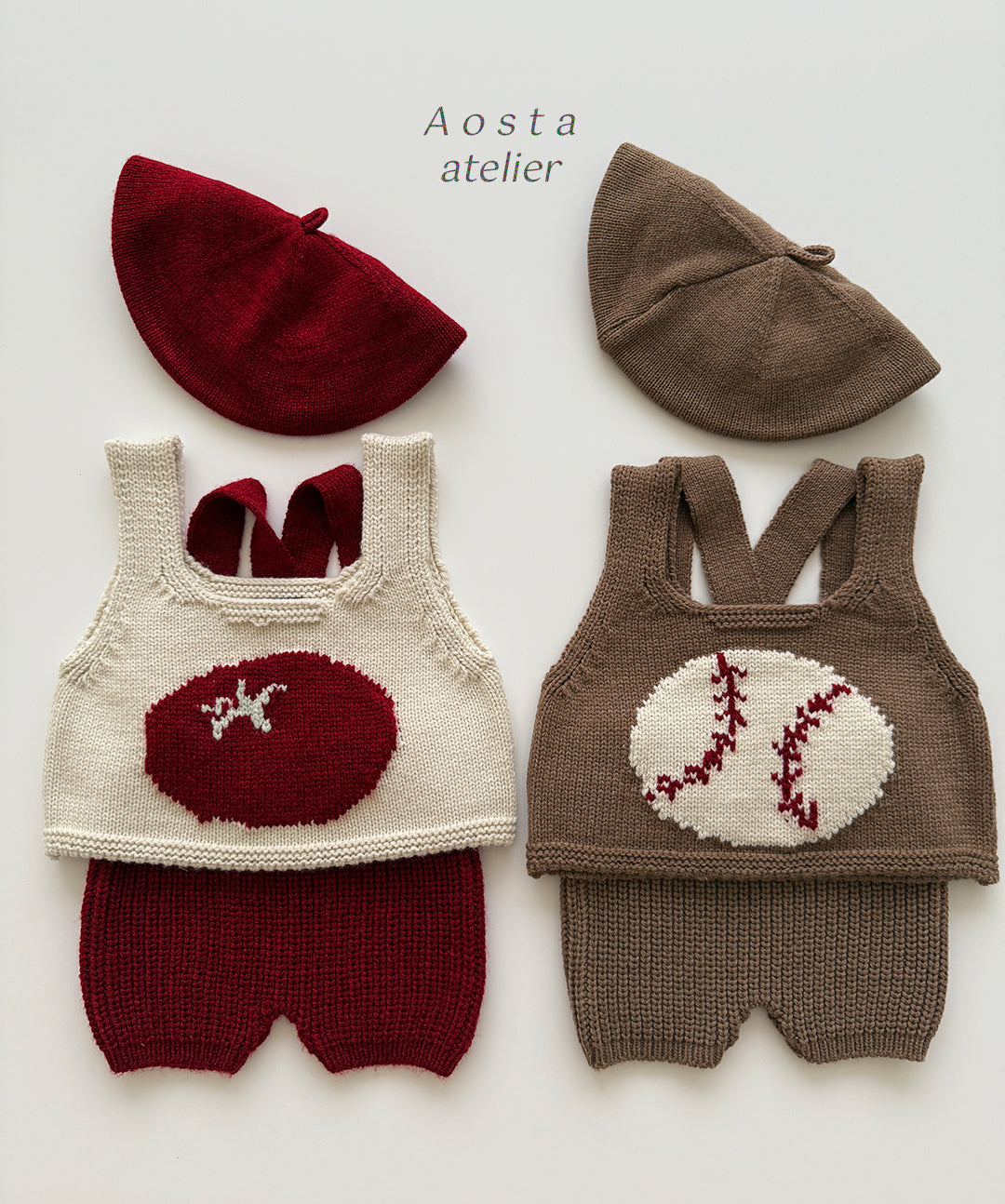 Knit overalls