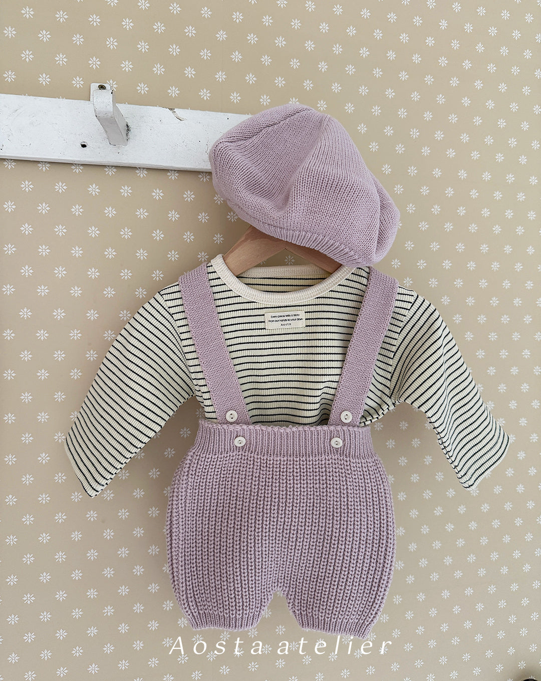 Knit overalls