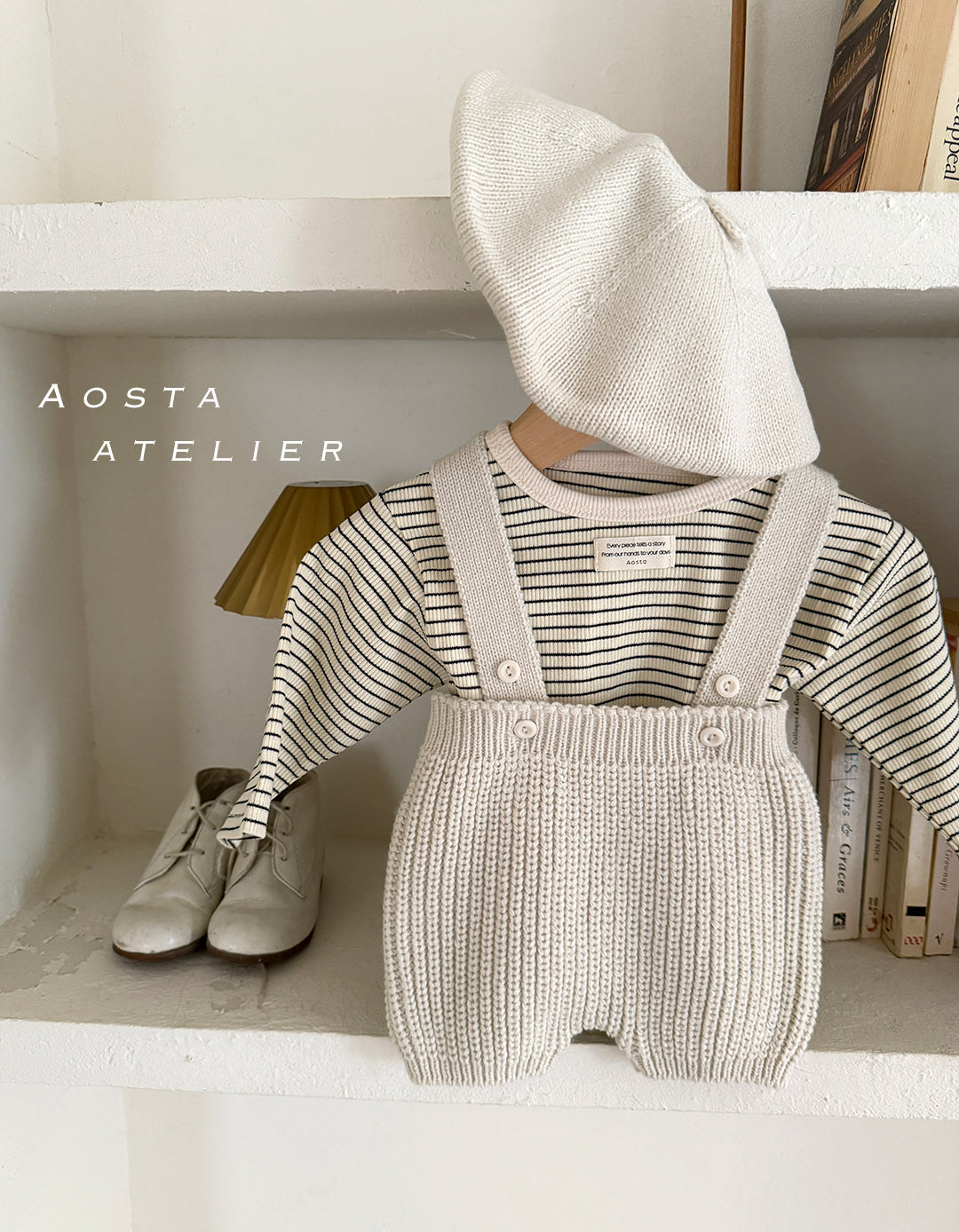 Knit overalls