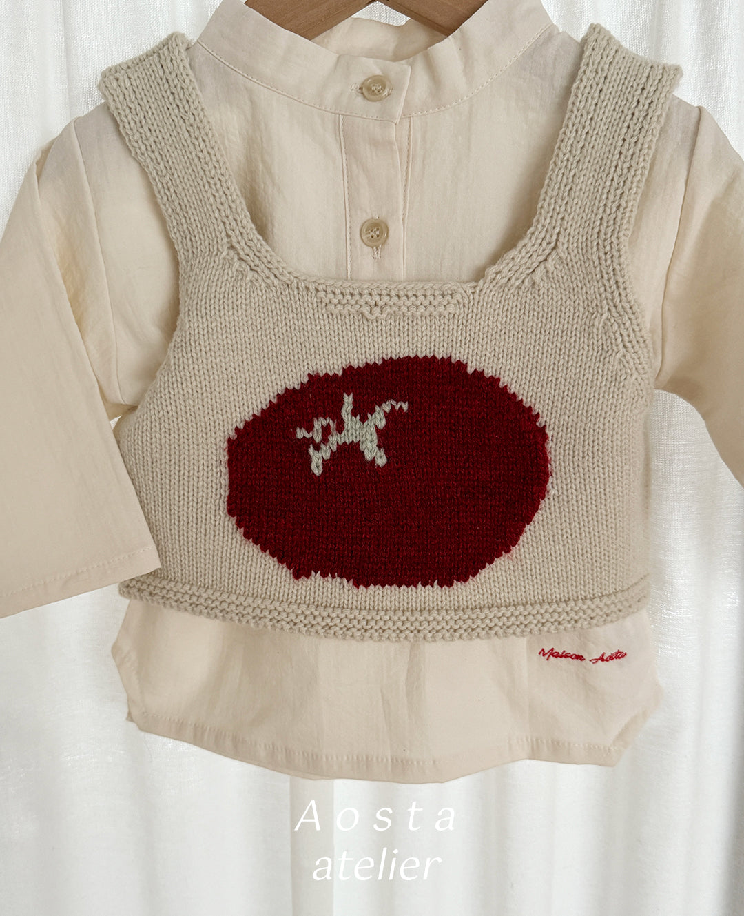 Knit O vest