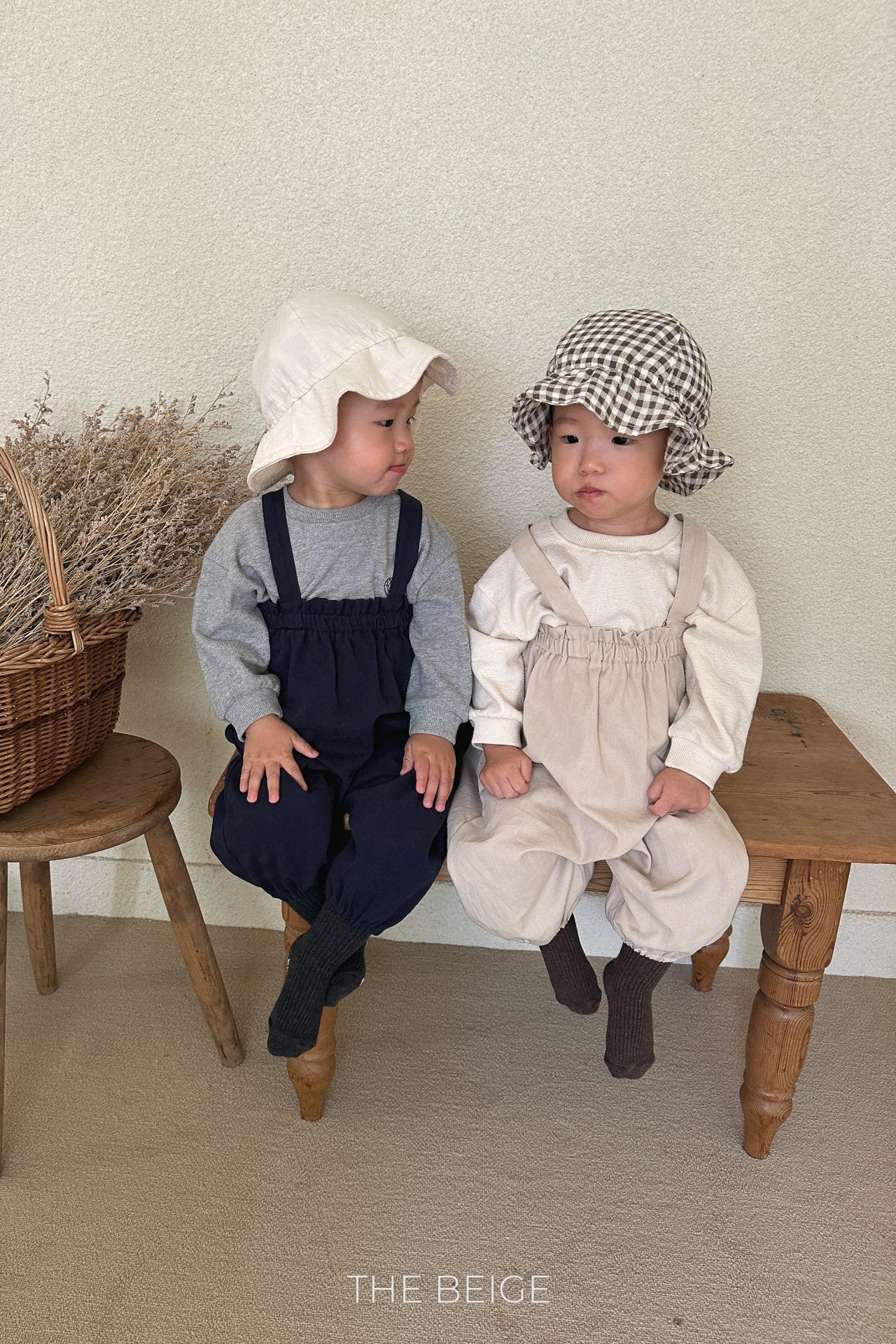 Woven Overall Romper