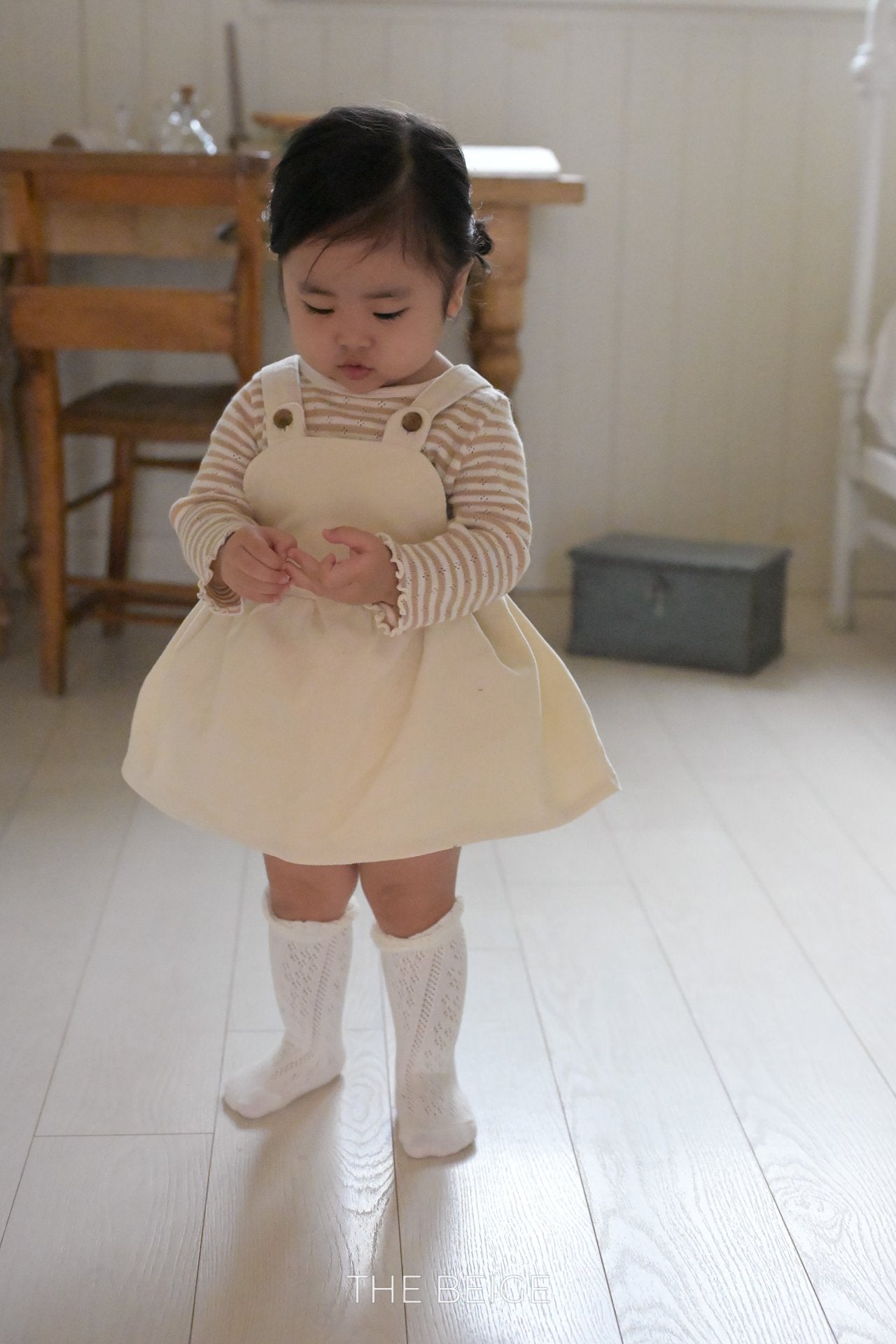 Baby Suspender Skirt Romper