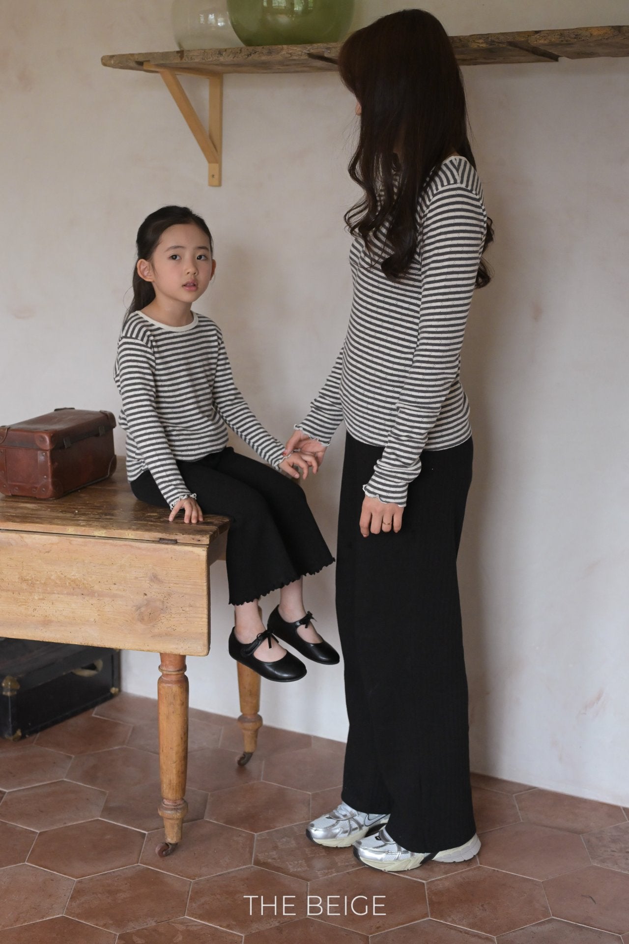 Adult Ribbed Straight Pants
