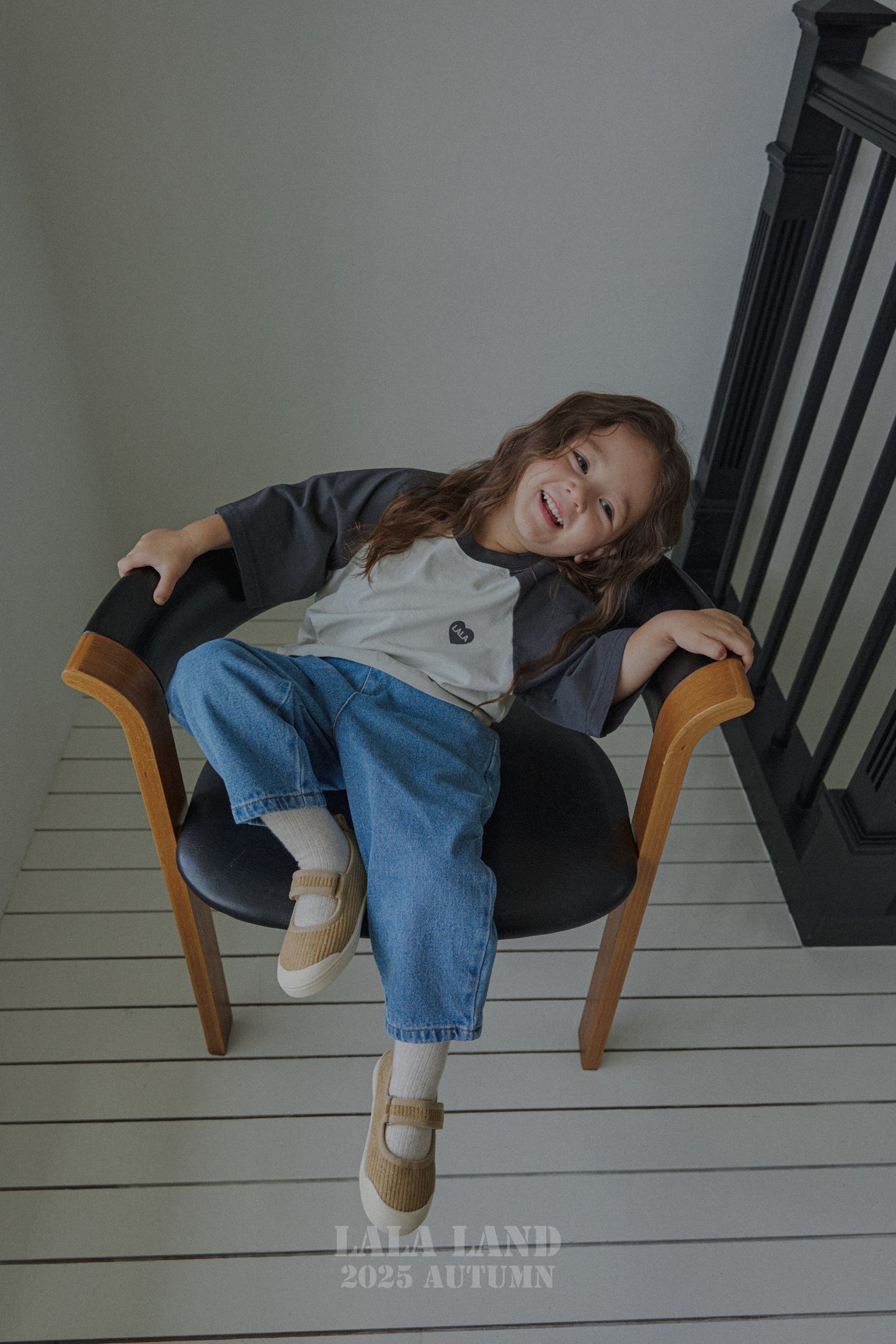 Heart Raglan Tee(Sibling Matching Outfit)