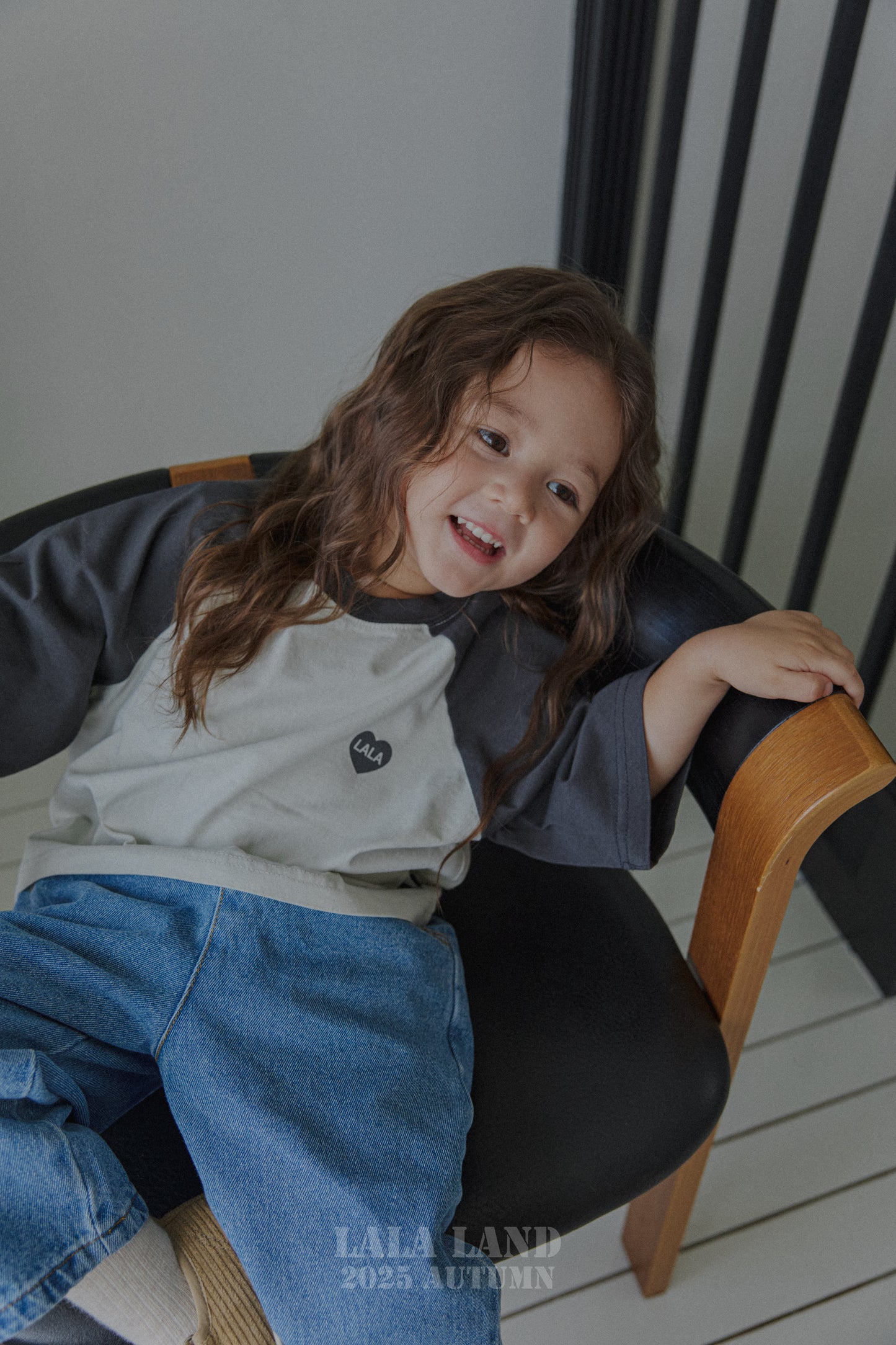 Heart Raglan Tee(Sibling Matching Outfit)
