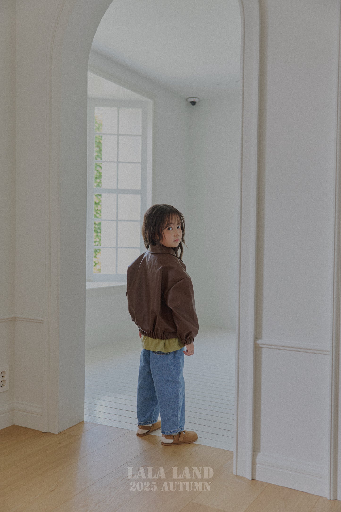 Kids Faux Leather Jacket