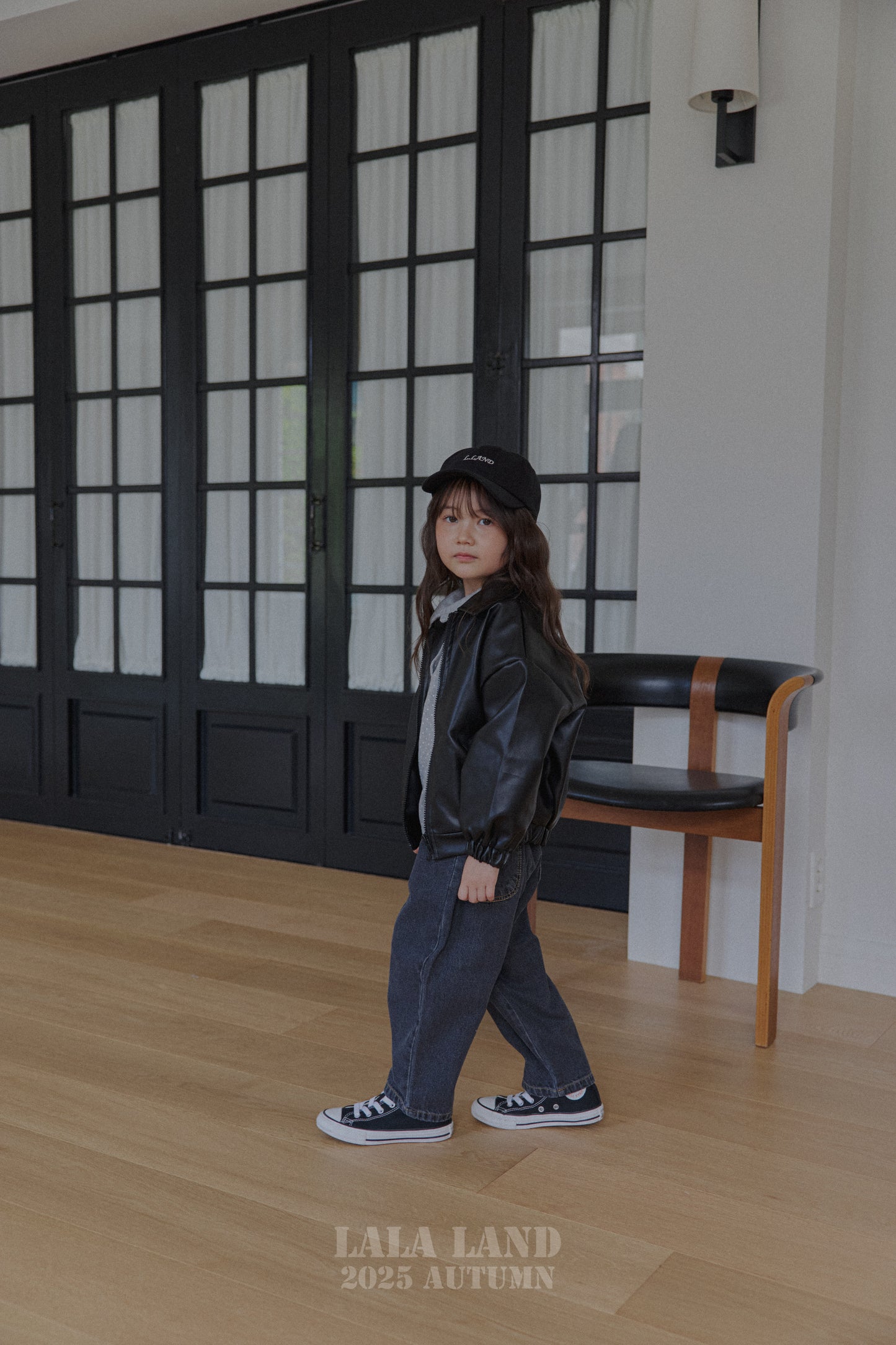 Kids Faux Leather Jacket