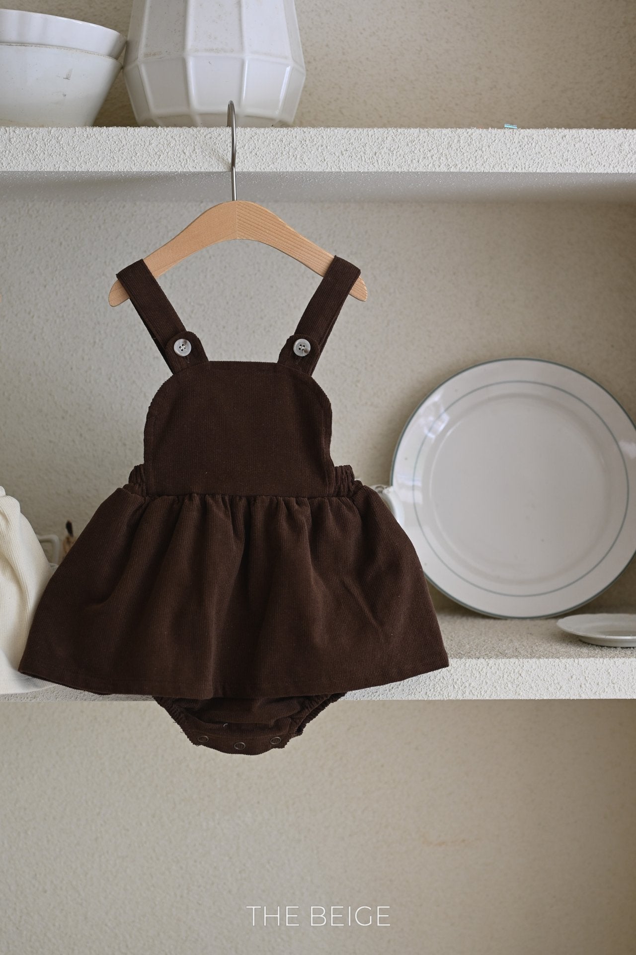 Baby Suspender Skirt Romper