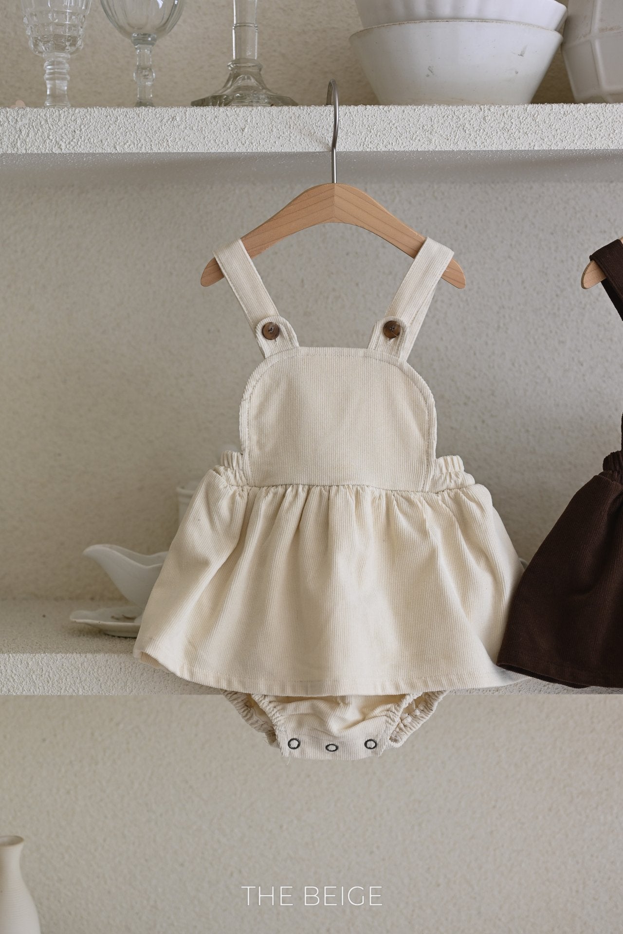 Baby Suspender Skirt Romper