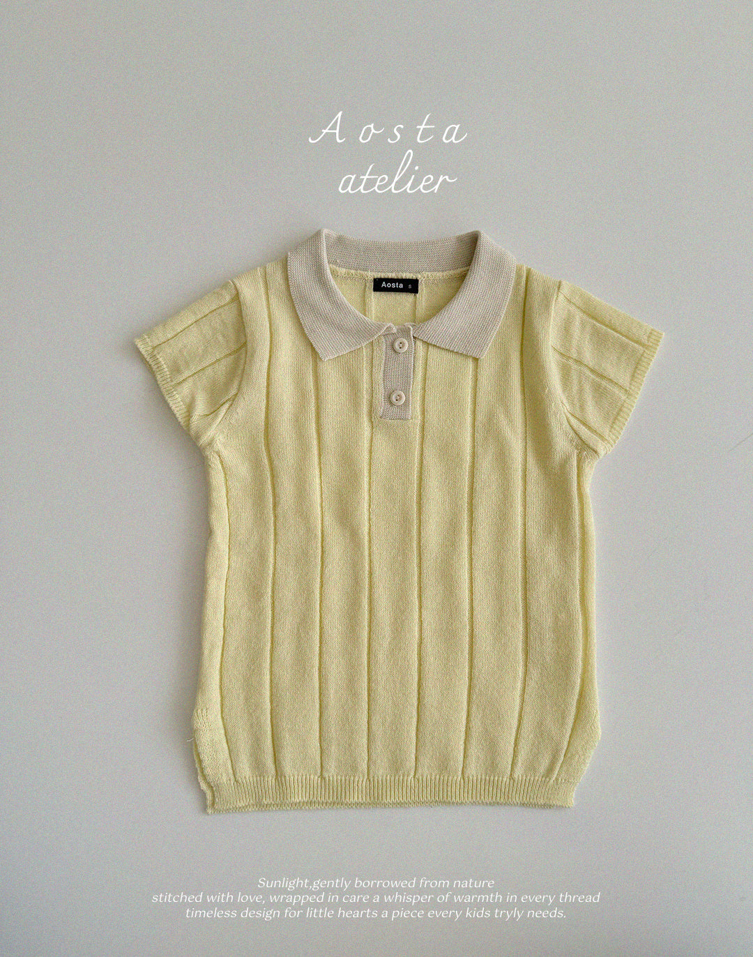 Knit Collar Dress