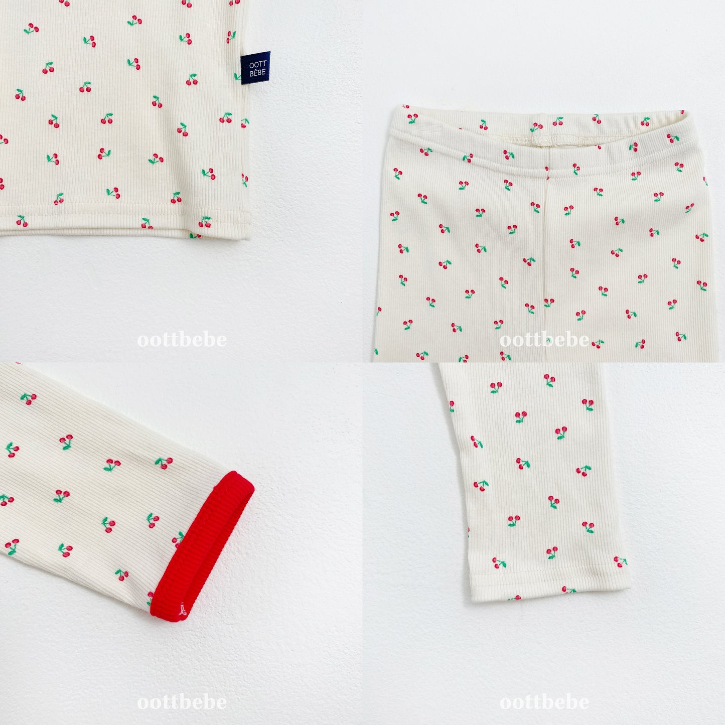 Flowerberry Ribbed Loungewear