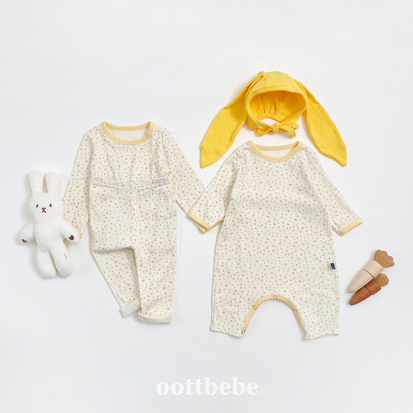 Flowerberry Ribbed Loungewear