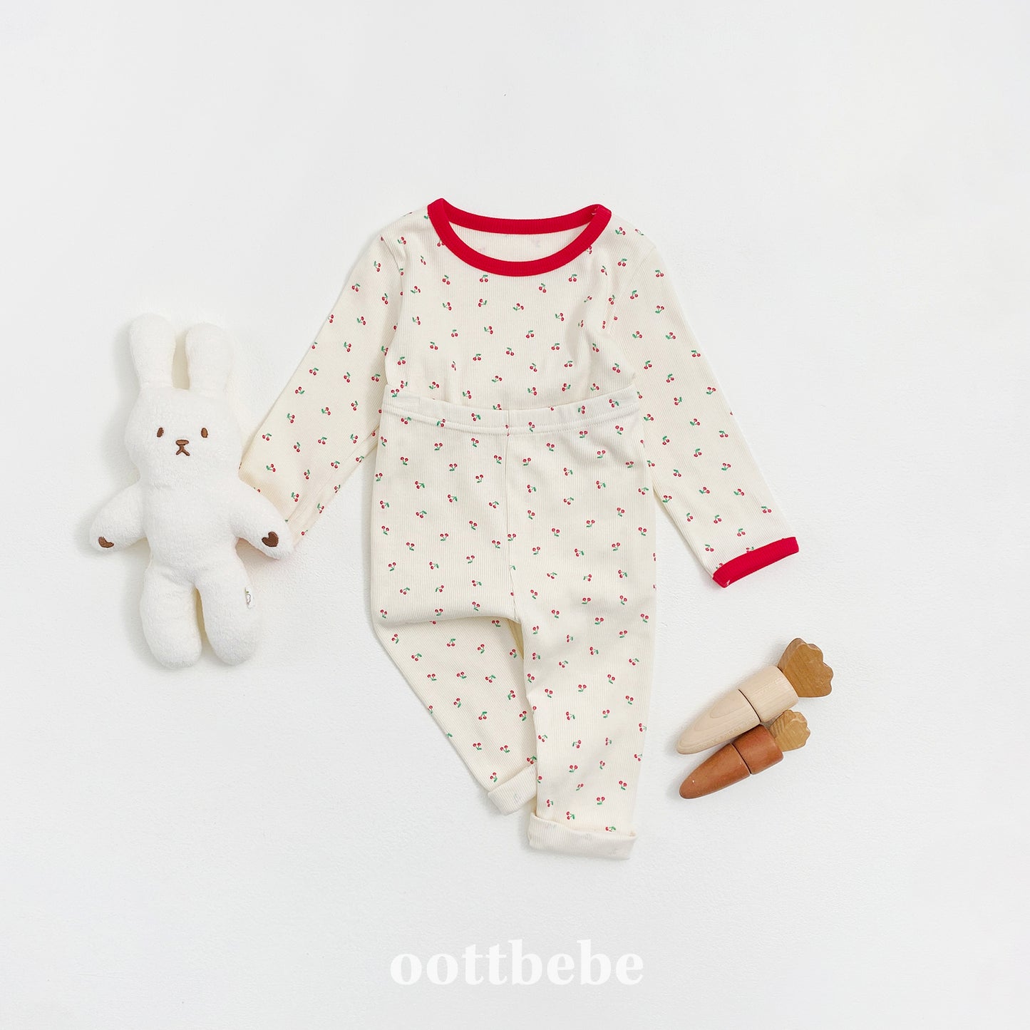 Flowerberry Ribbed Loungewear