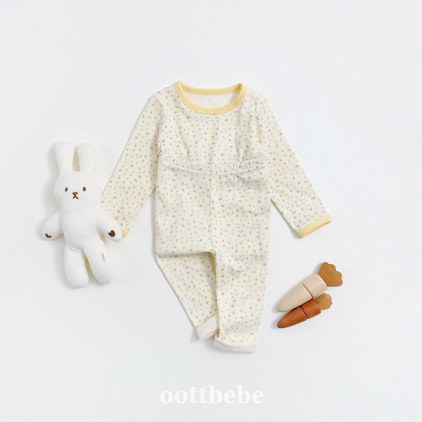 Flowerberry Ribbed Loungewear
