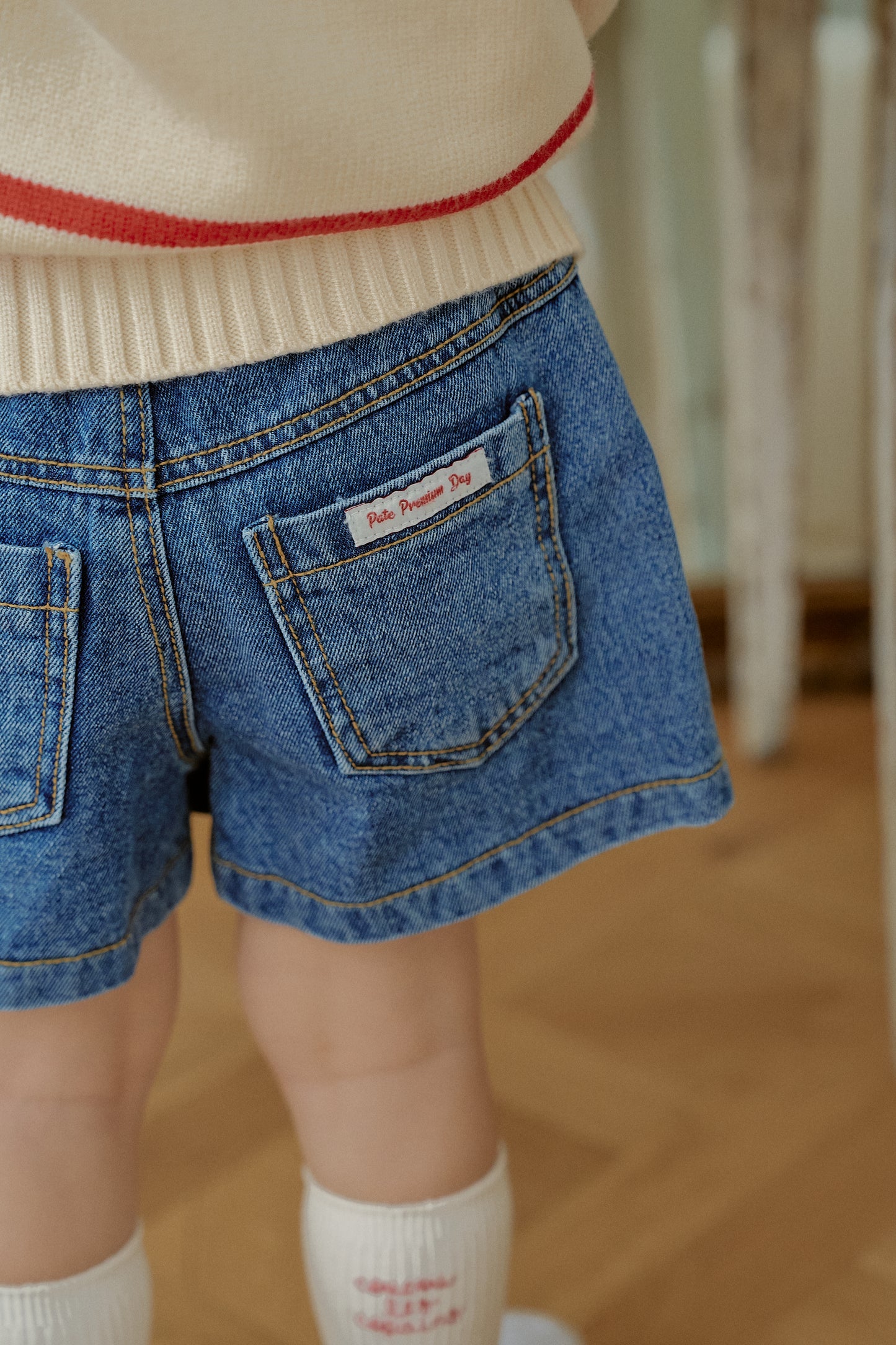 Kitsch Denim Skort