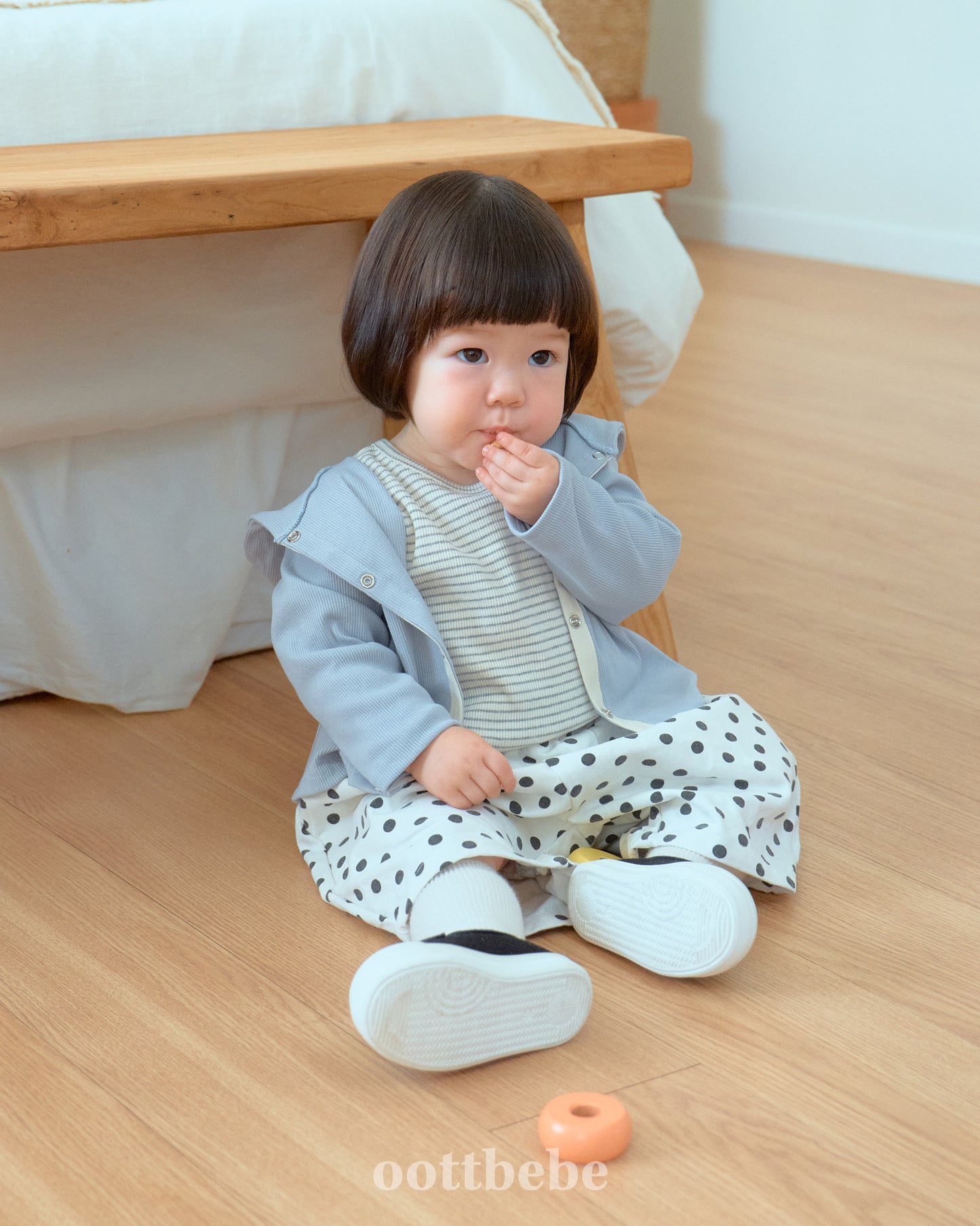 Olive Cardigan 2-Piece Set (Cardigan&Tee)