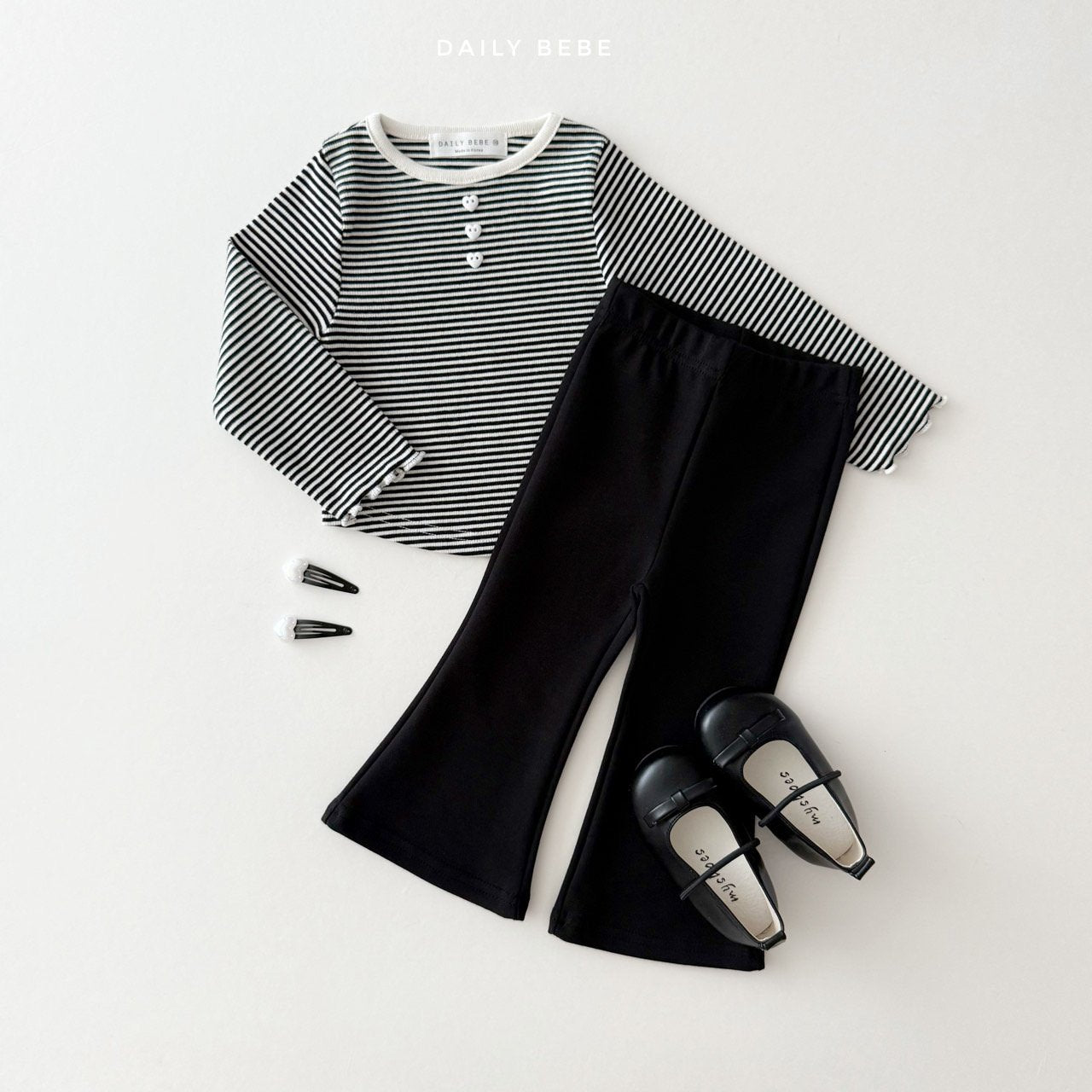 Striped Henley Tee
