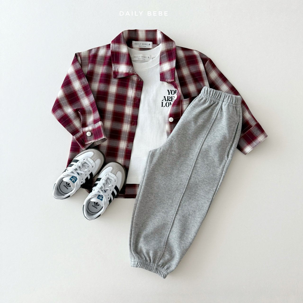 Fall Plaid Button-Up Shirt