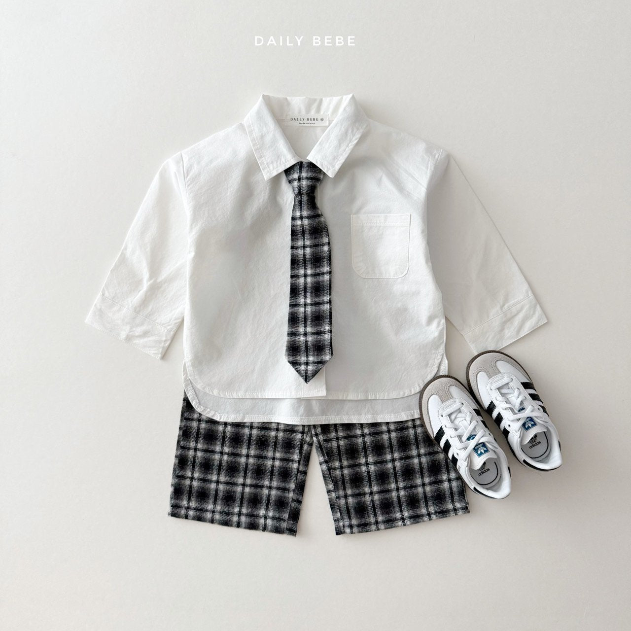 Plaid School Tie