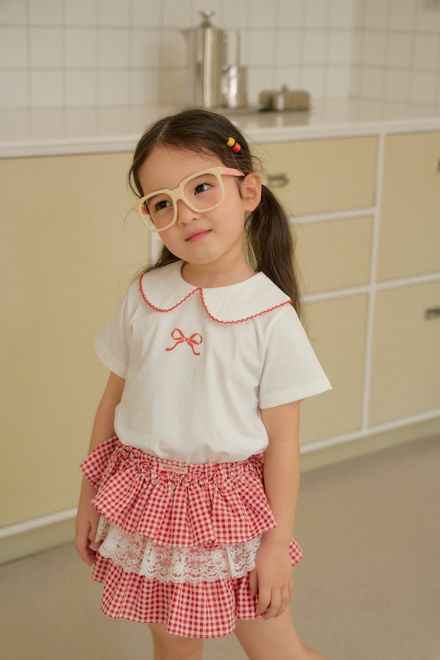 Pin-Collar Ribbon T
