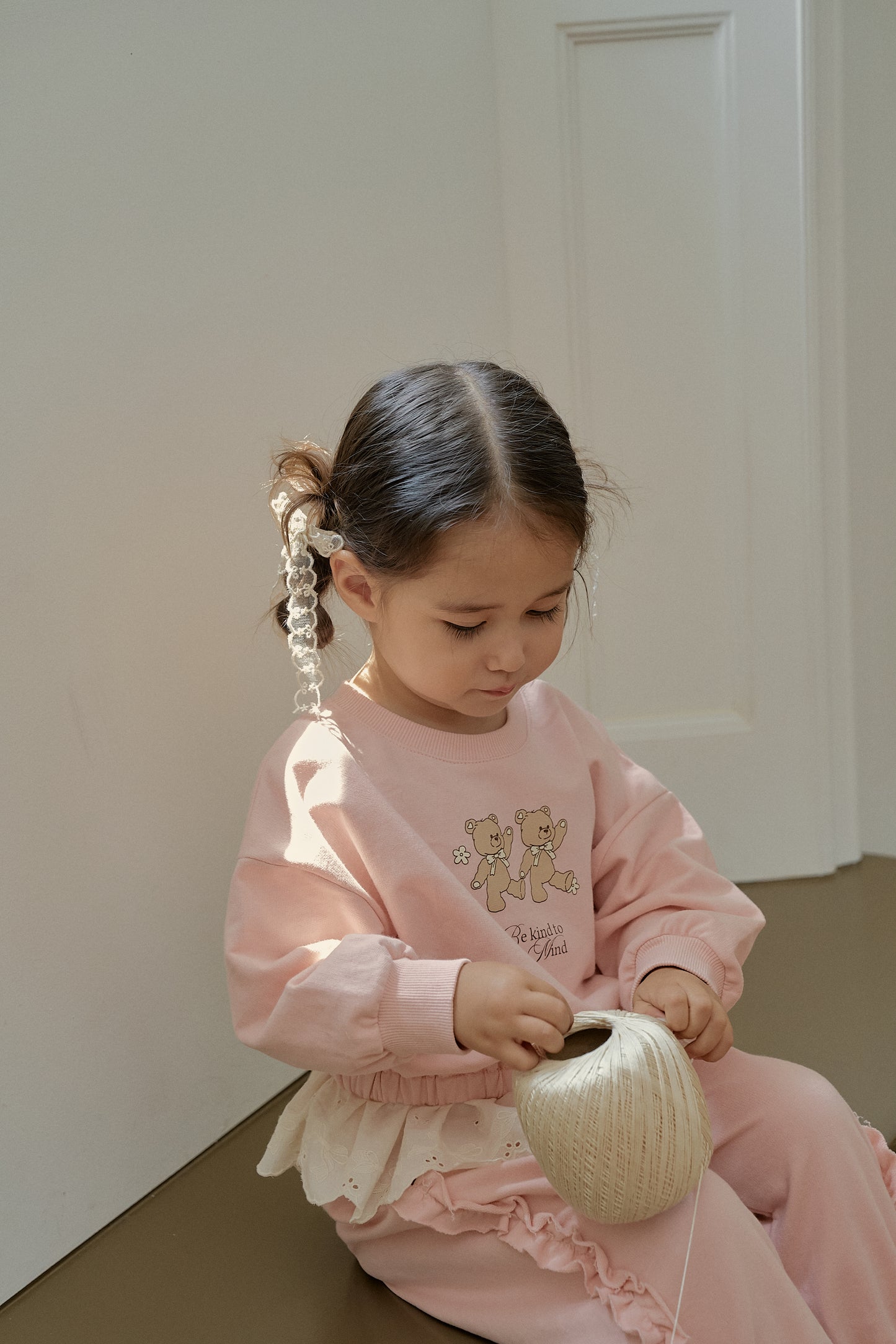 Bear Sweatshirt & Pants Set