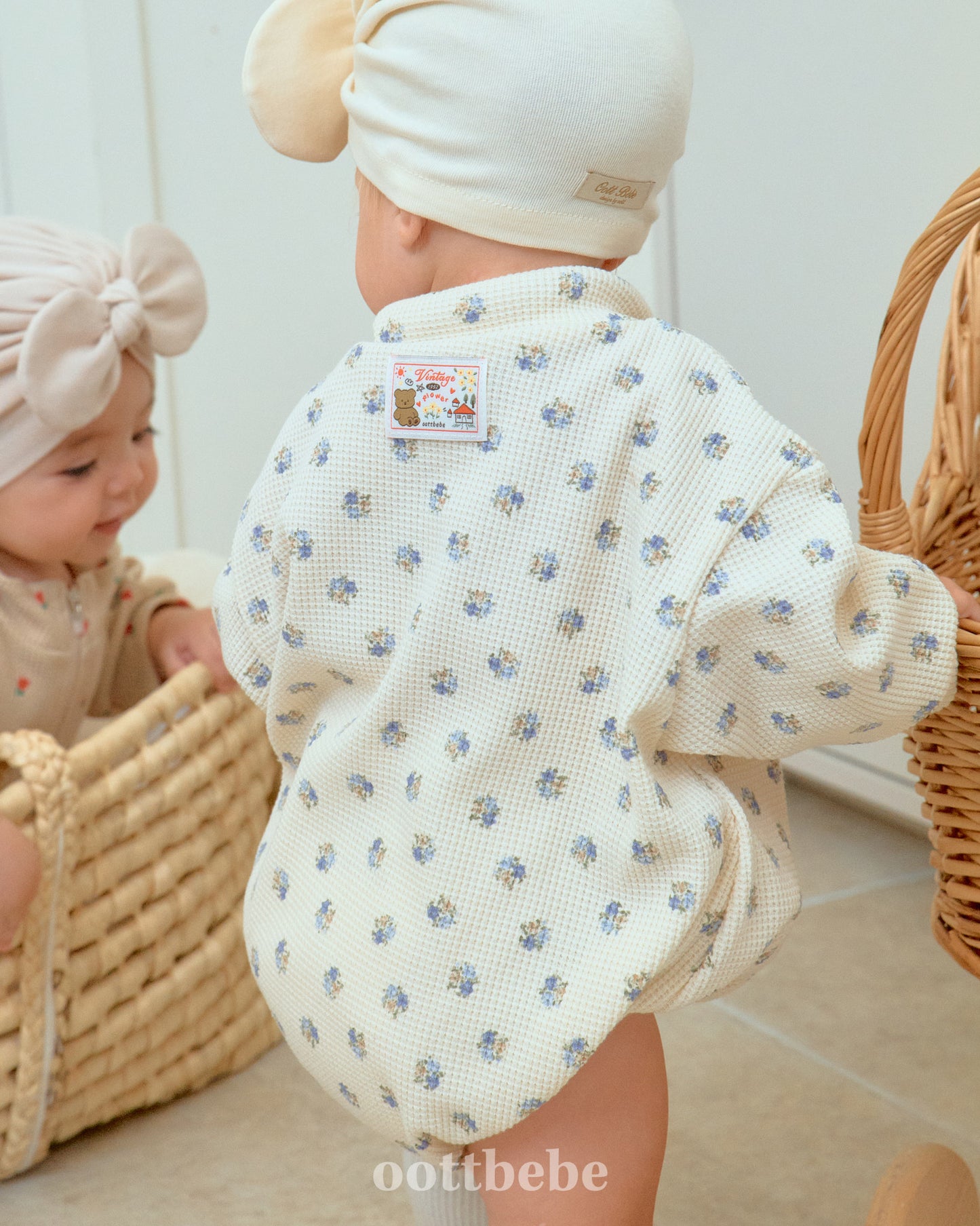 Sweet Waffle Anorak Romper