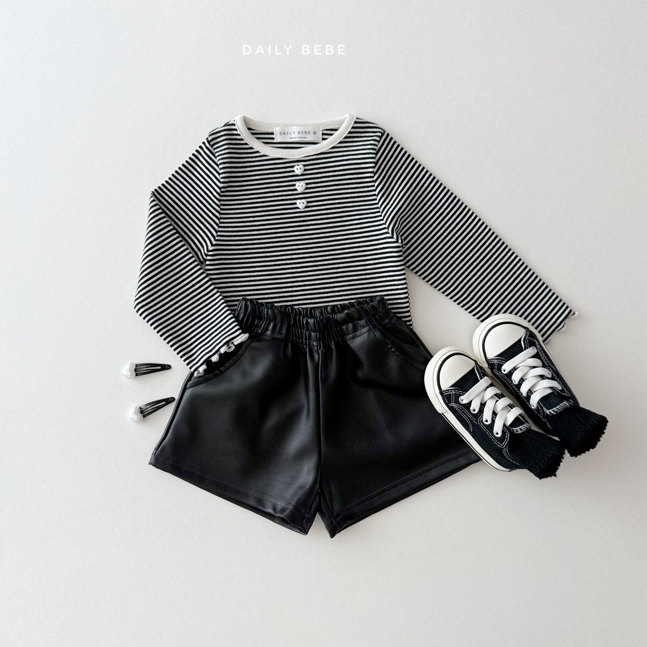 Striped Henley Tee