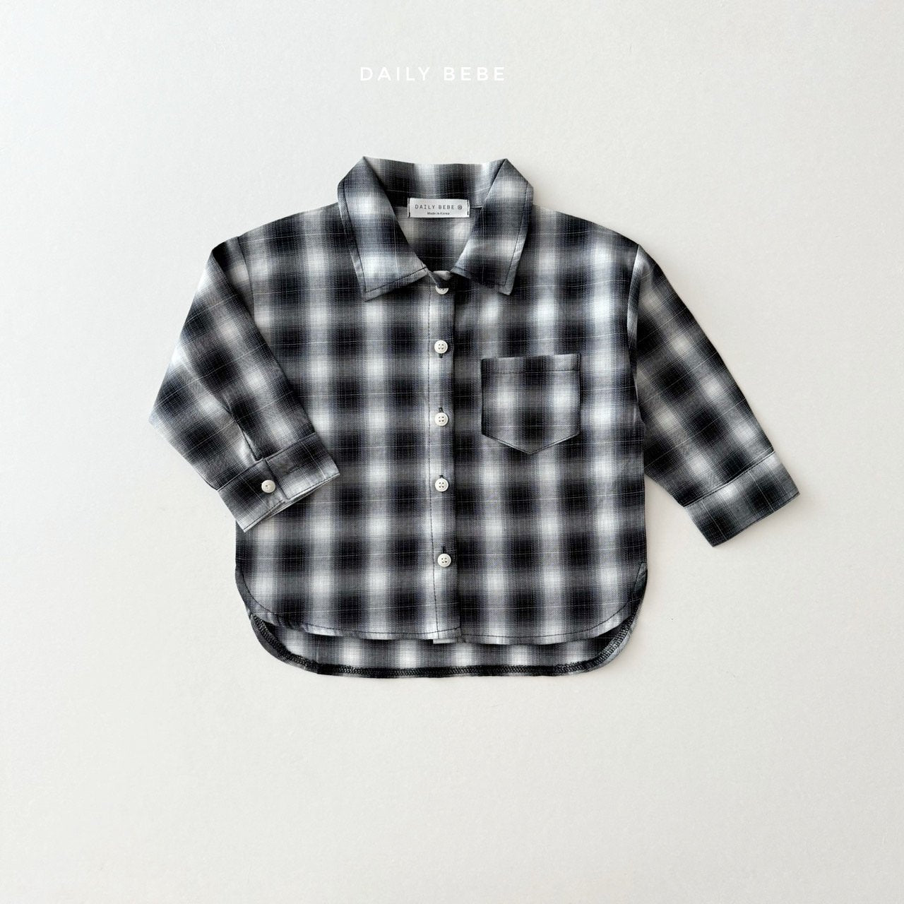 Fall Plaid Button-Up Shirt