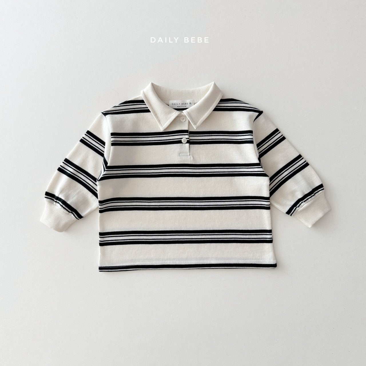 Striped Polo Tee