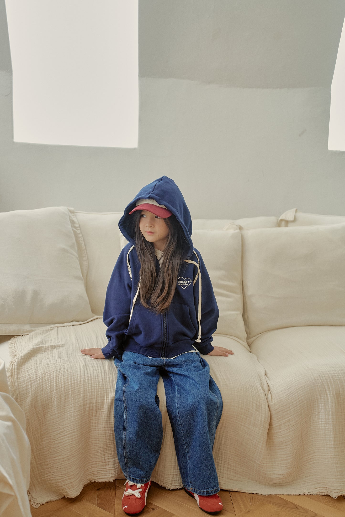 momoann Zip-Up Hoodie