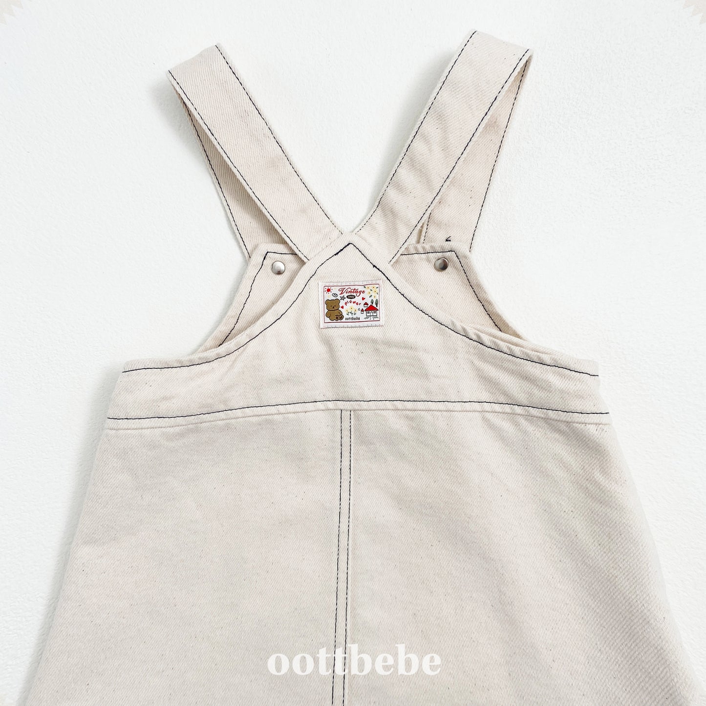 Moby Denim Overall Skirt