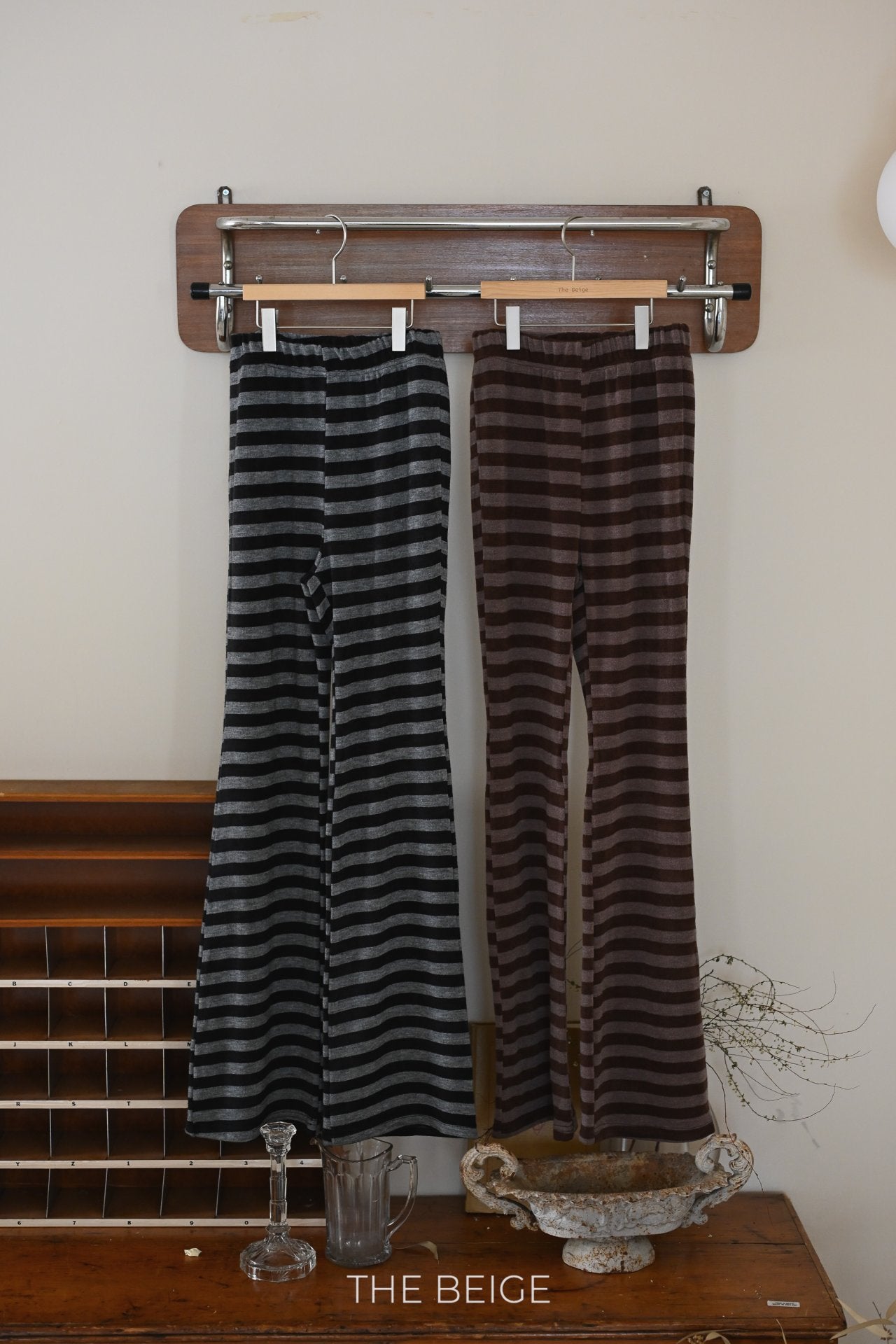 Adult Striped Flare Pants(Mommy & Me )