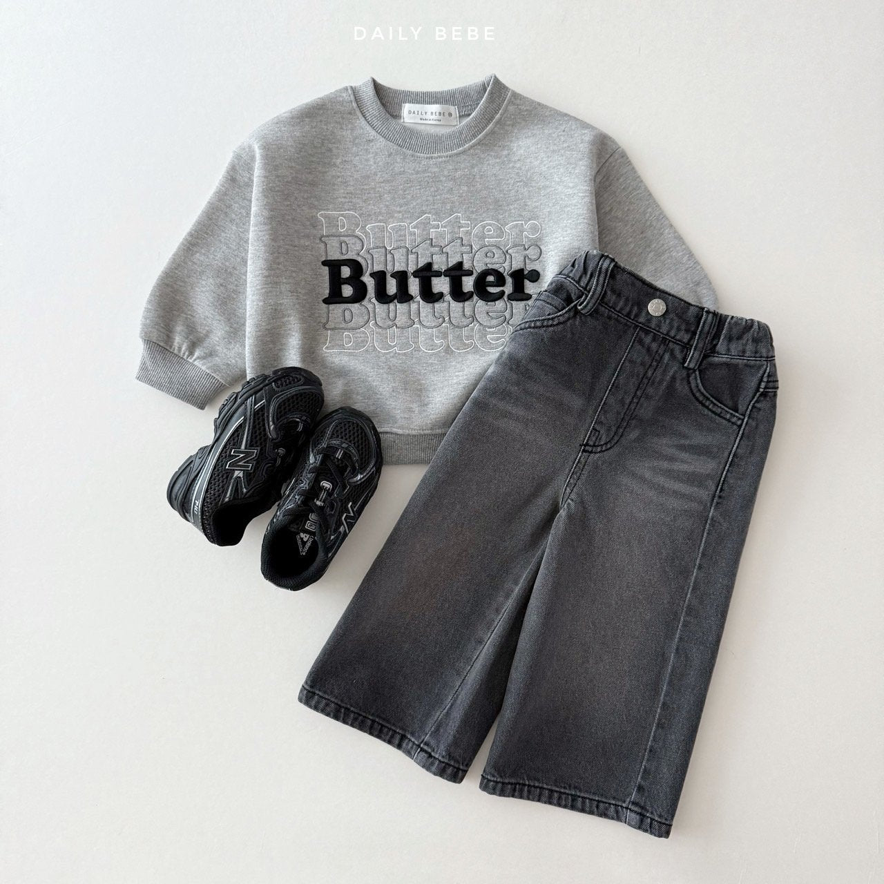Butter Embroidered Sweatshir