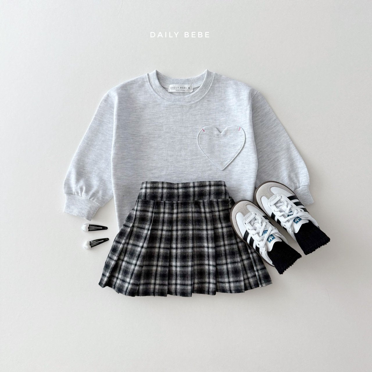 Plaid Pleated School