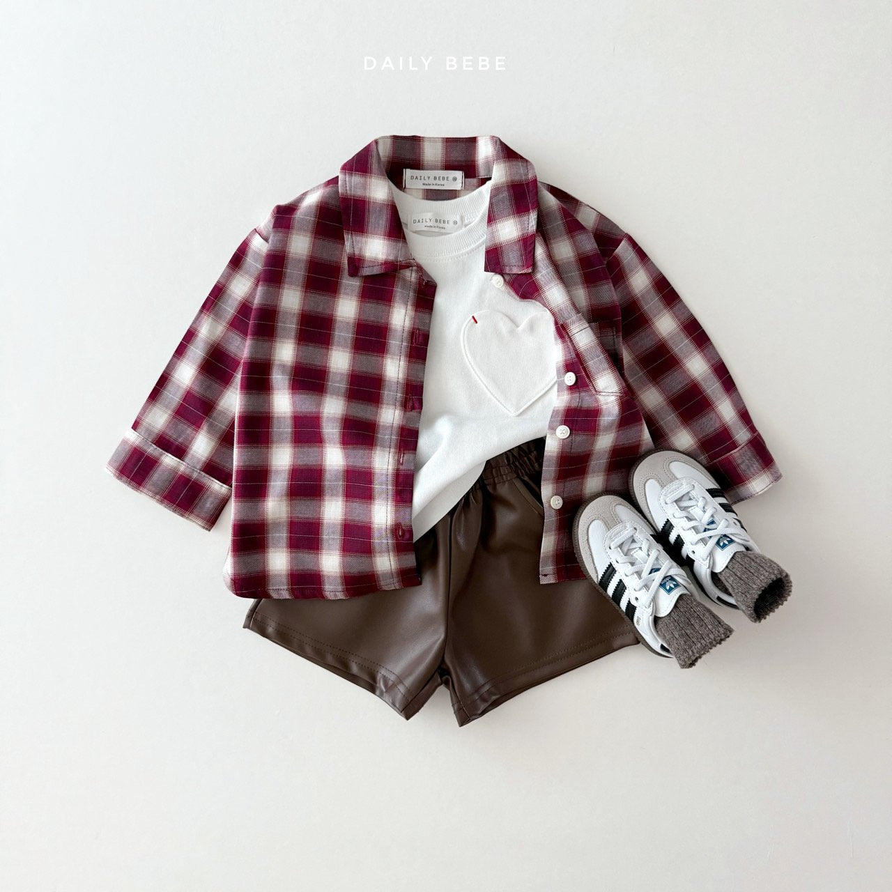 Faux Leather Shorts
