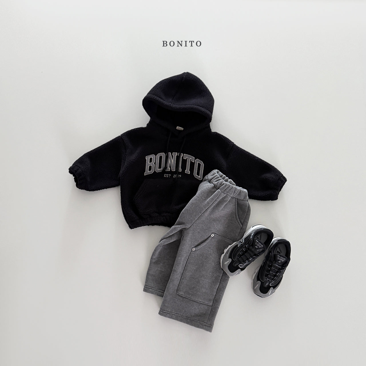Mongle Bonito Fleece Hoodie (Family Matching Outfit)