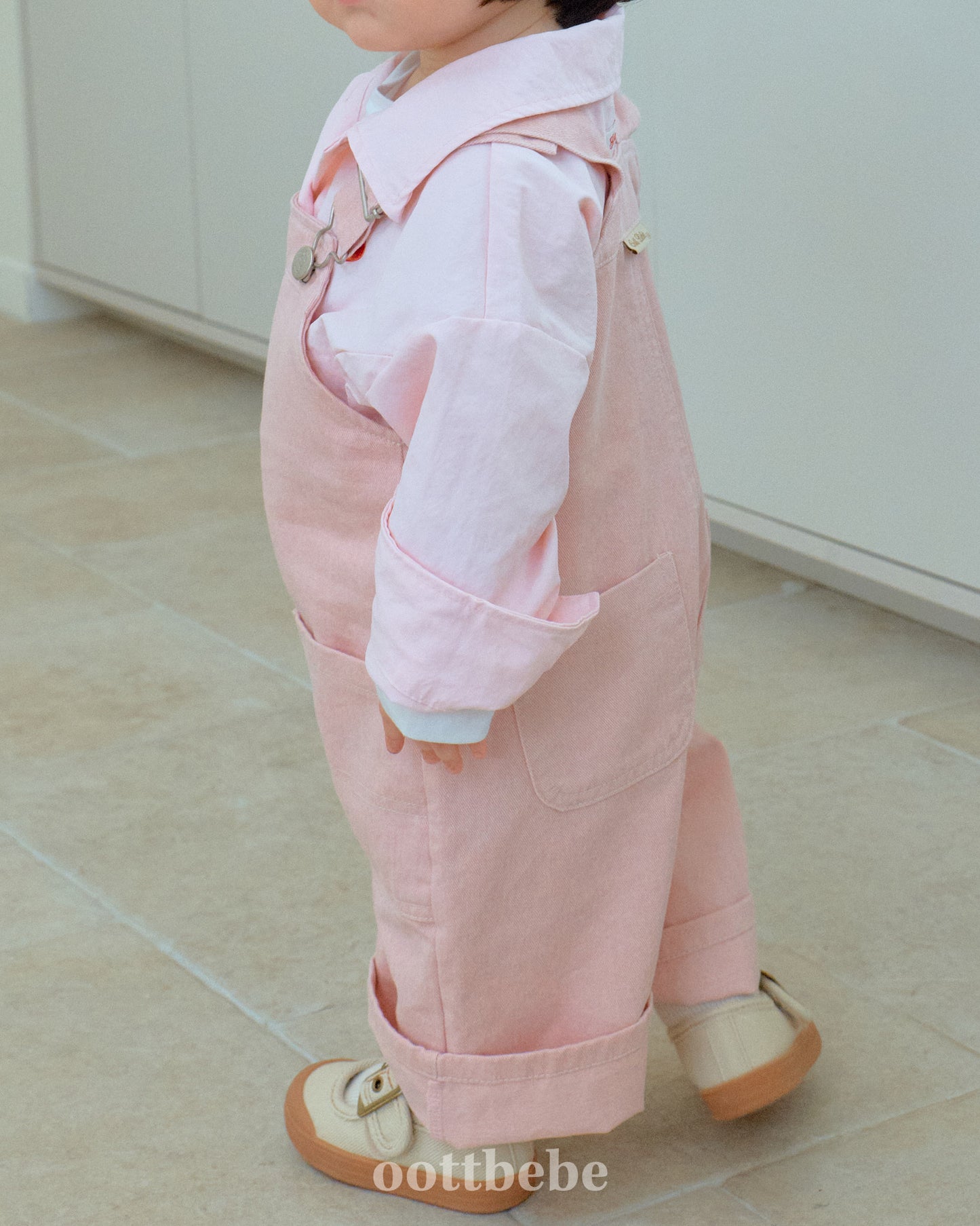 Grain Washed Overalls