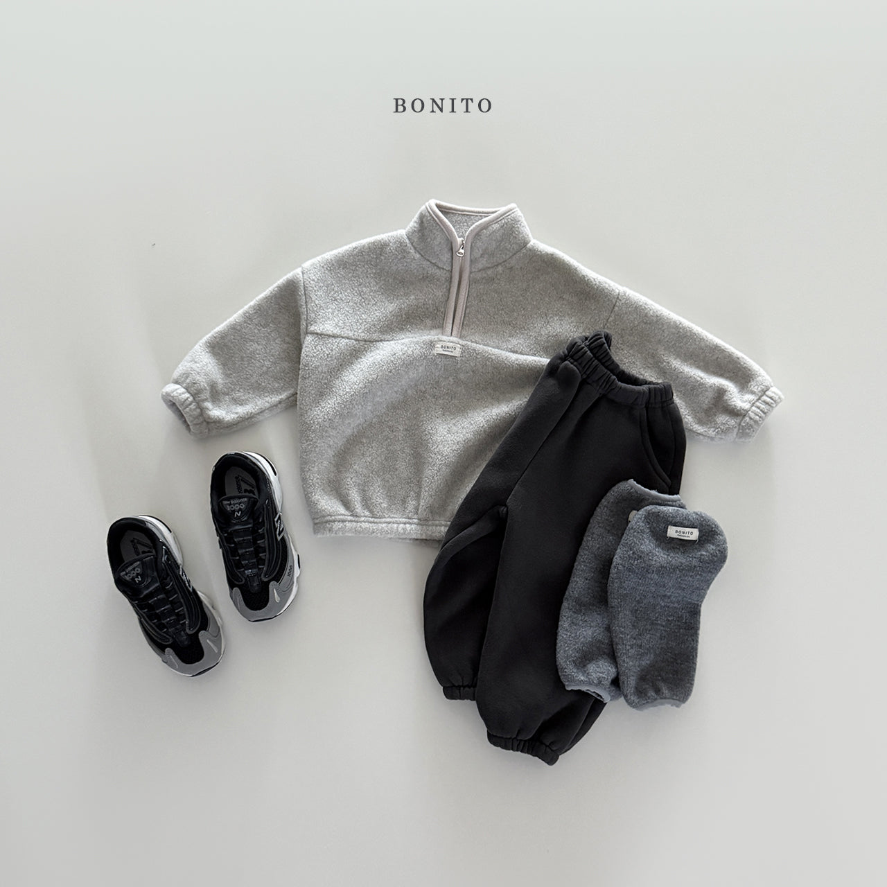 솜사탕 반집업 Cotton Candy Half Zip-up