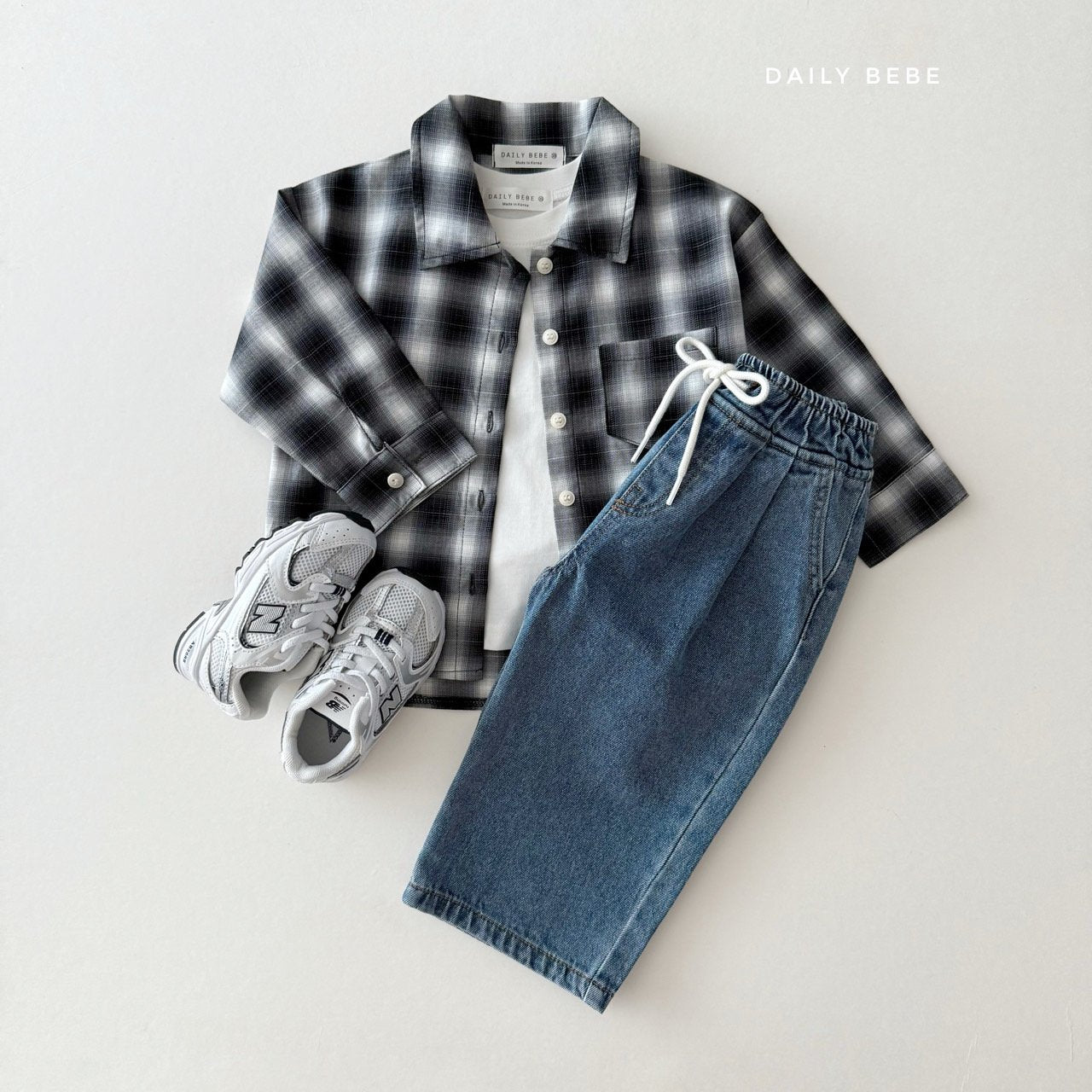 Fall Plaid Button-Up Shirt