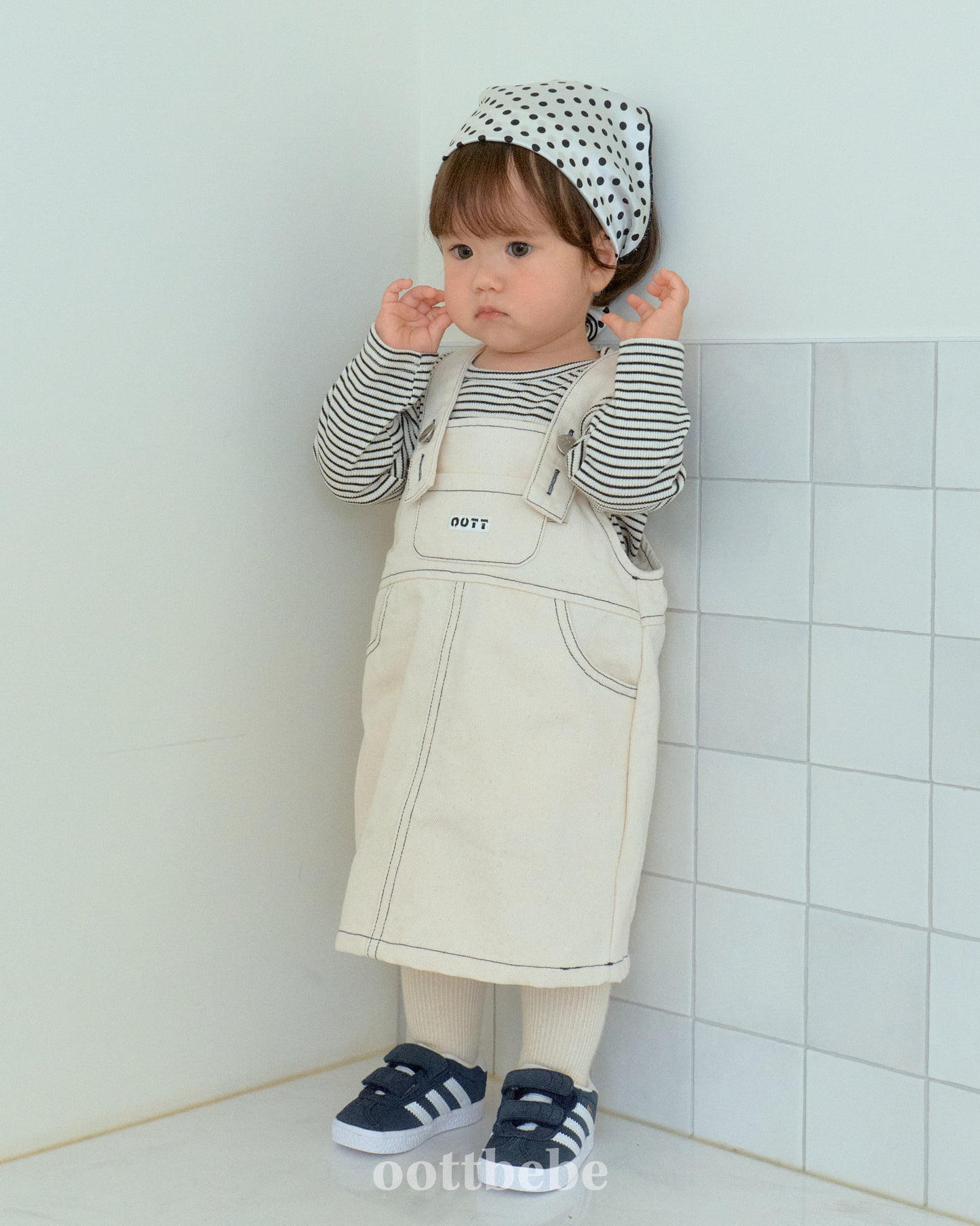 Moby Denim Overall Skirt