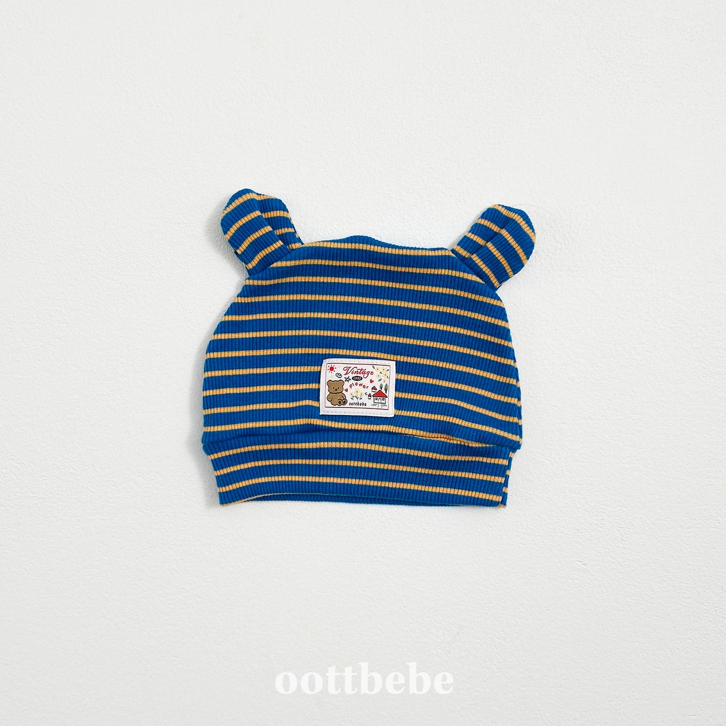 Baby Macaron Bear Beanie