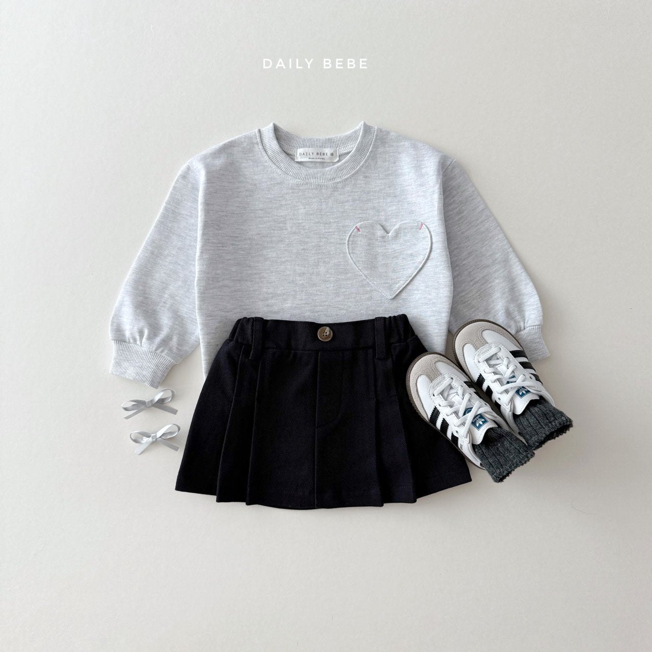 Heart Pocket Long Sleeve Tee