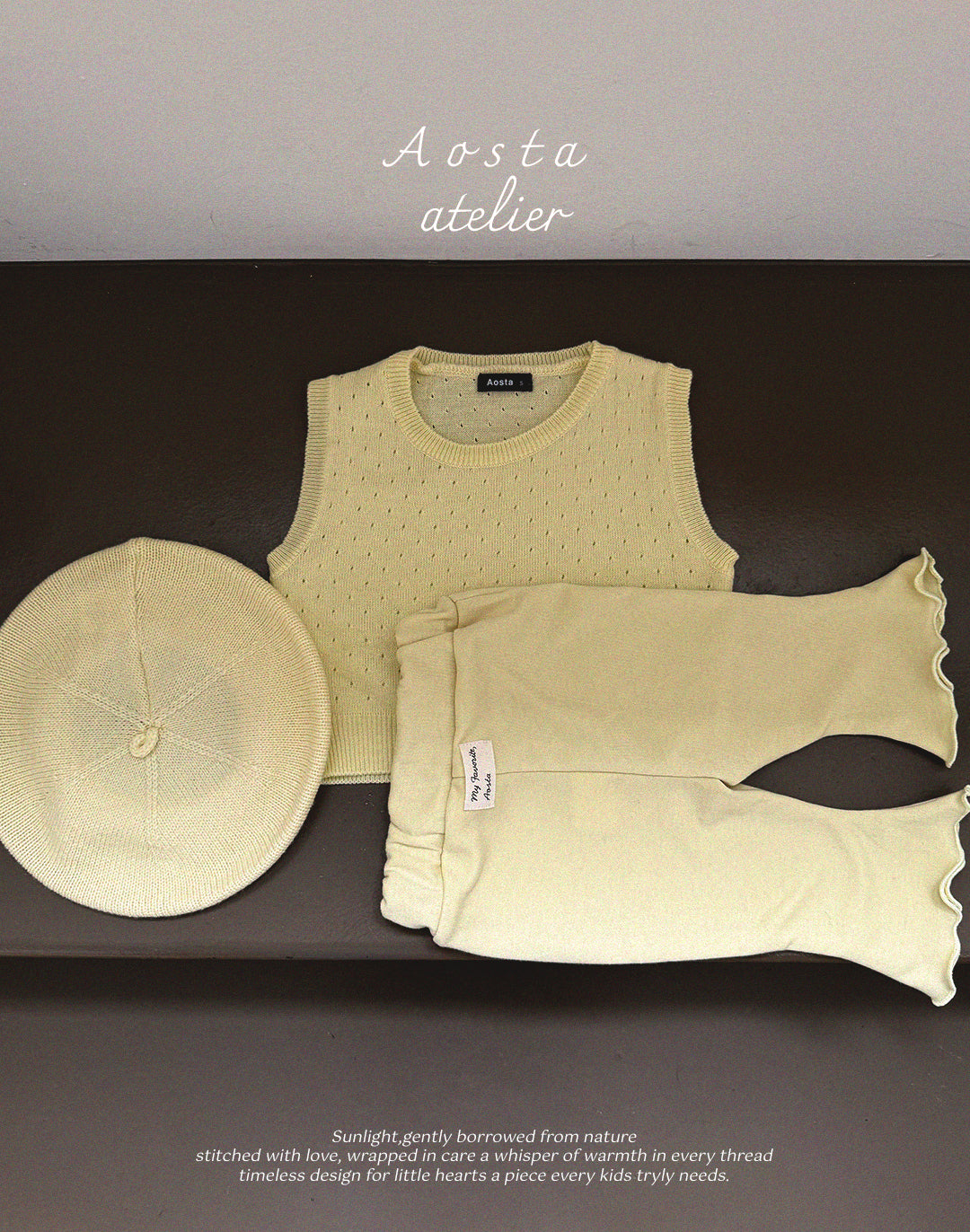Spring Knit Vest