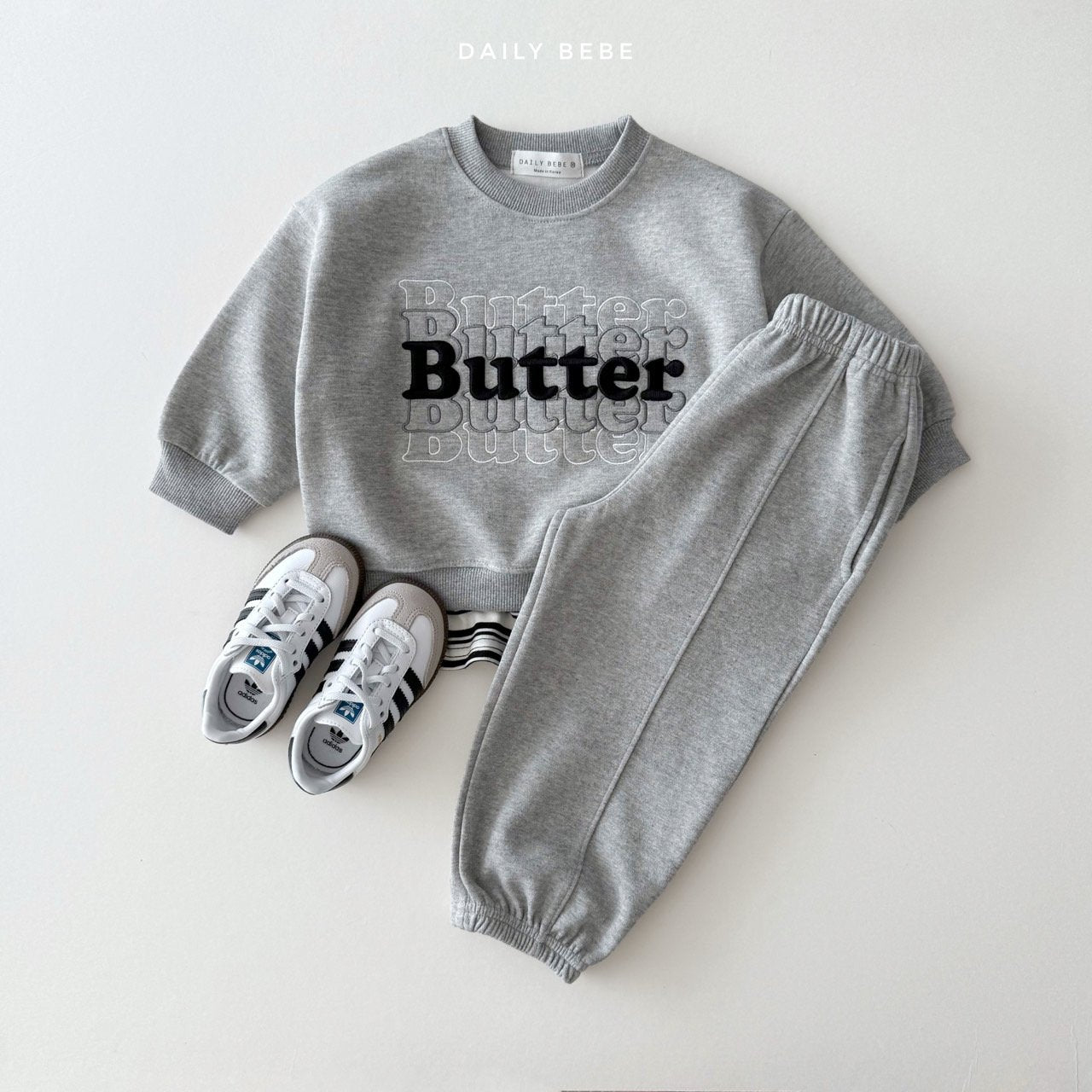 Butter Embroidered Sweatshir