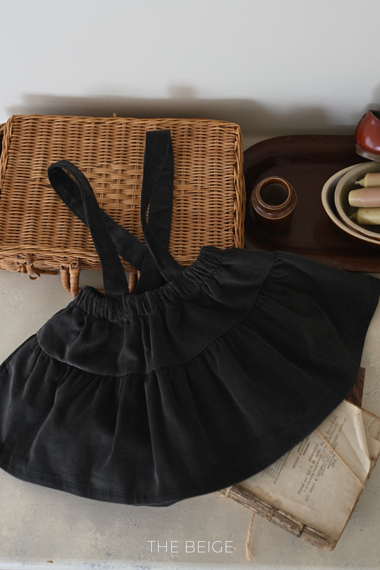 Tiered Suspender Skirt